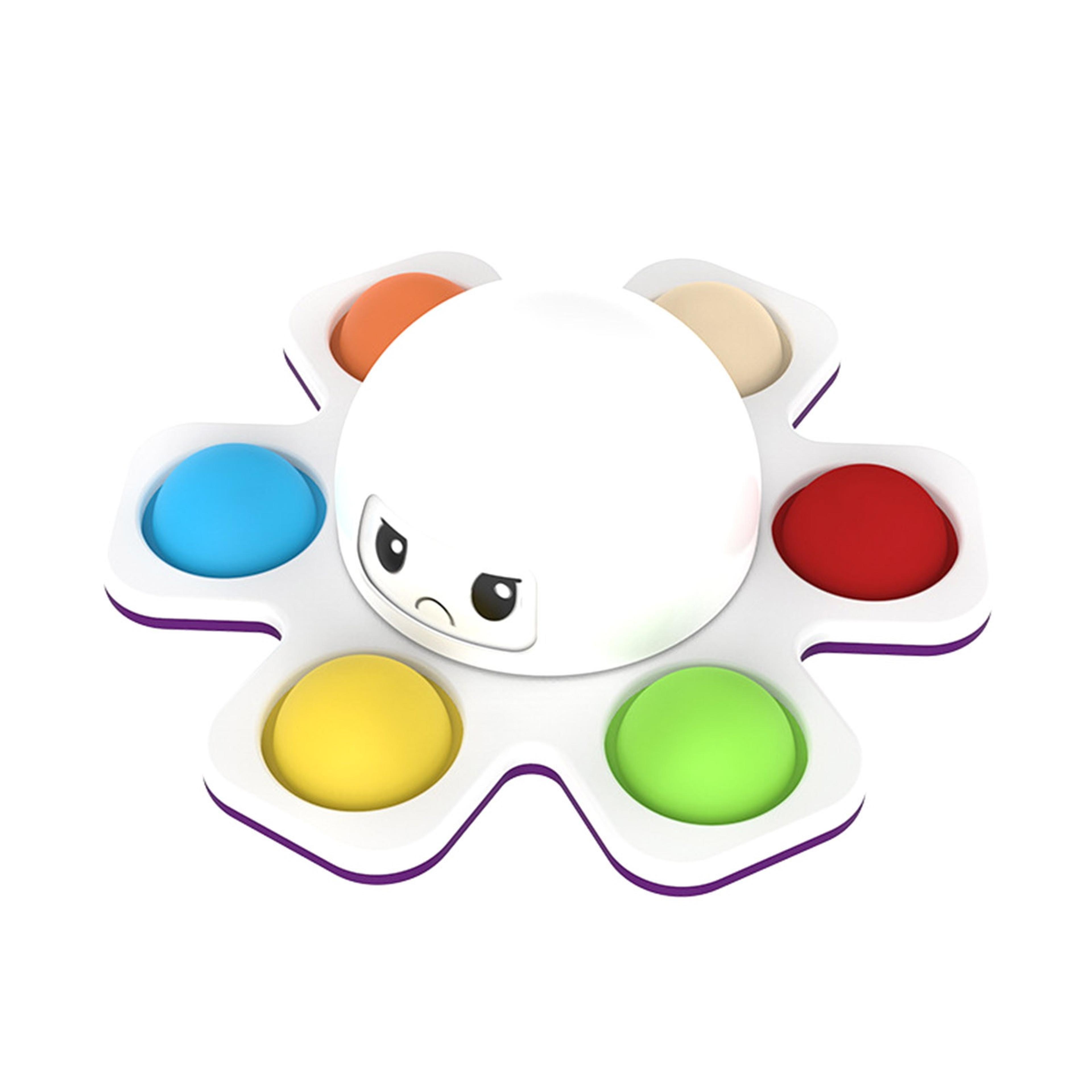FaceChanging Push Bubble Fidget Spinner New Anti Stress Toy Sensory Push Popete Spinner Stress Reli 6