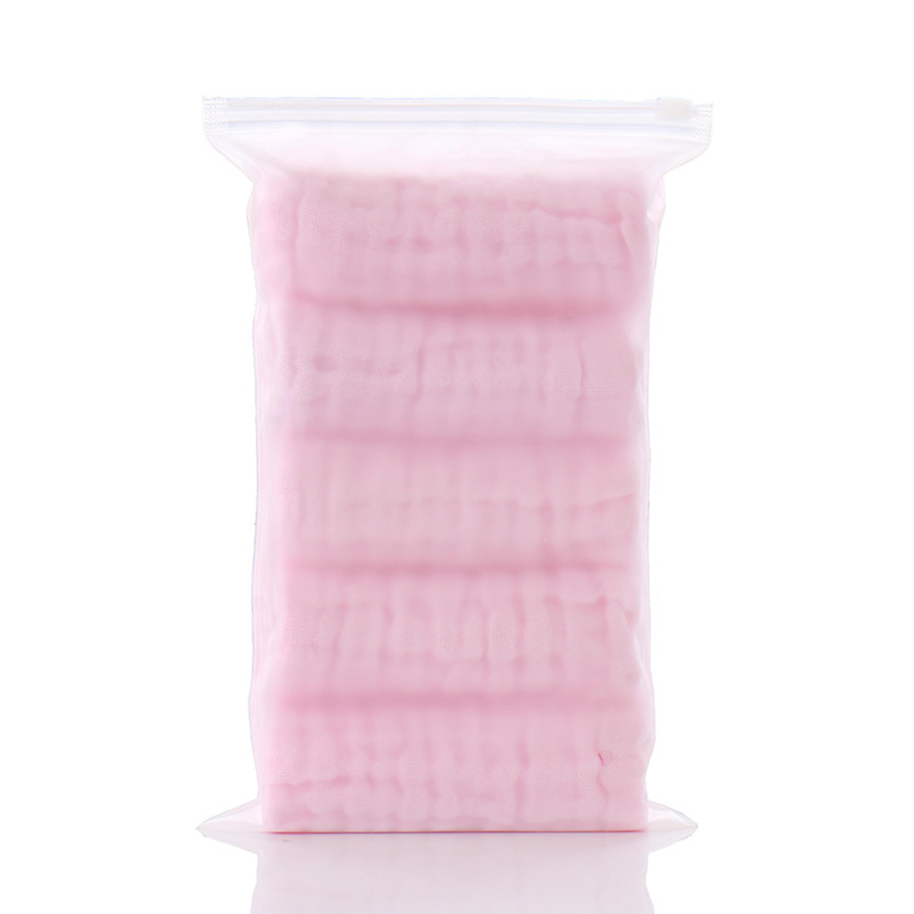 Soft Baby Towels Muslin Layers Cotton Face Towel Handkerchief Bathing Wipe Burp Cloth 6