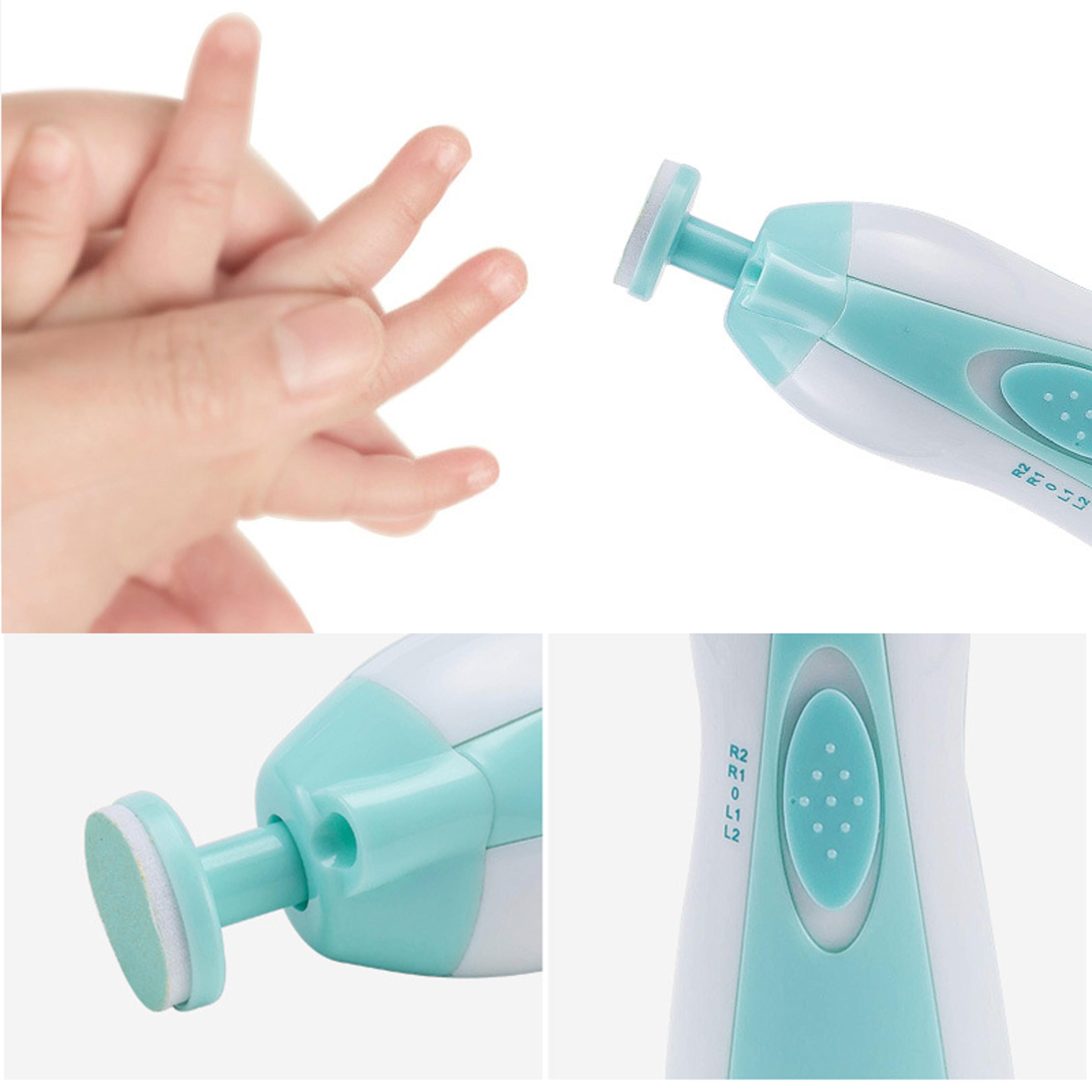 Electric Baby Nail Trimmer Baby Nail File Clippers Multifunctional Toes Fingernail Cutter Manicure  7