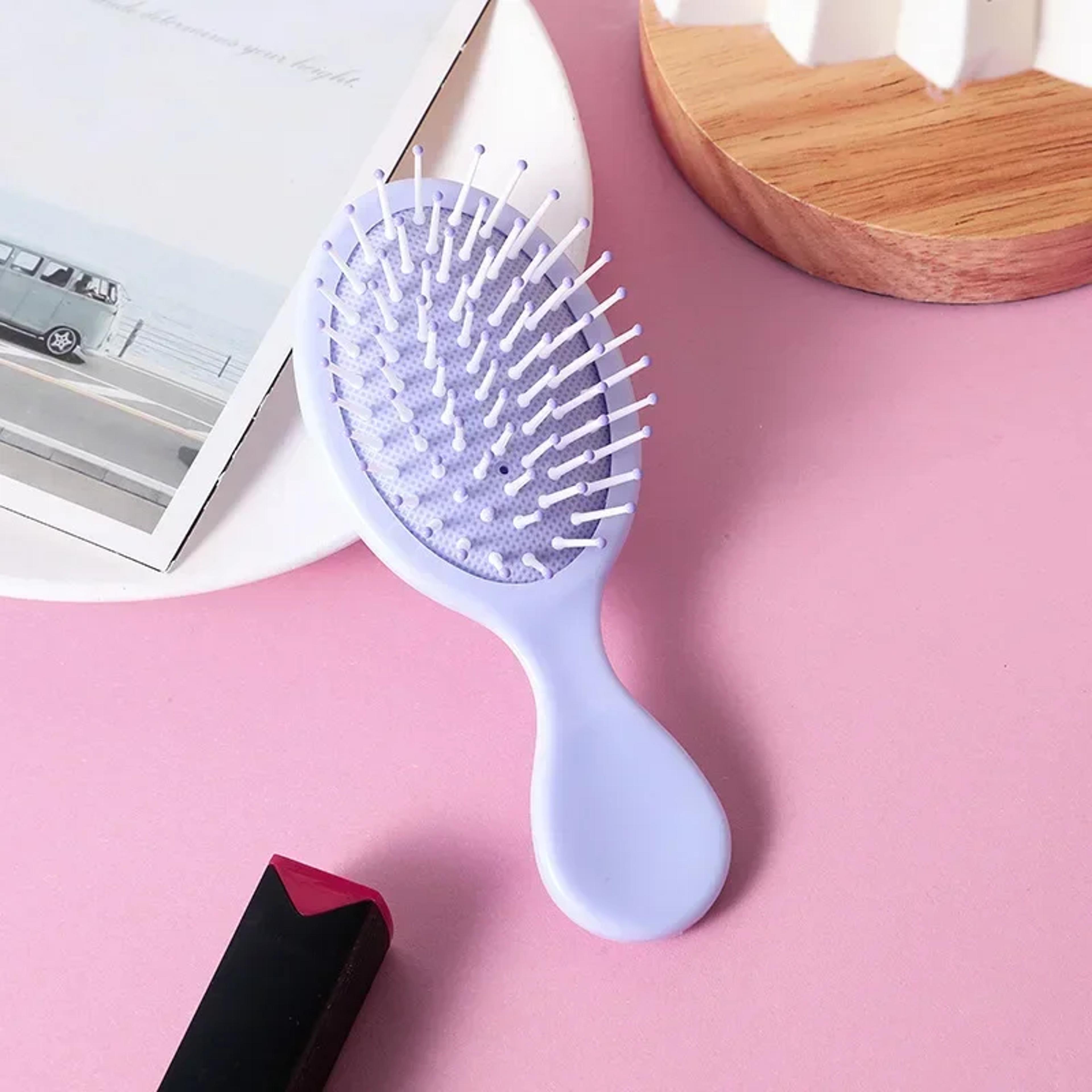 Girls Air Cushion Comb Macaron Color Hair Care Massage Comb Anti Static Styling Accessories 6