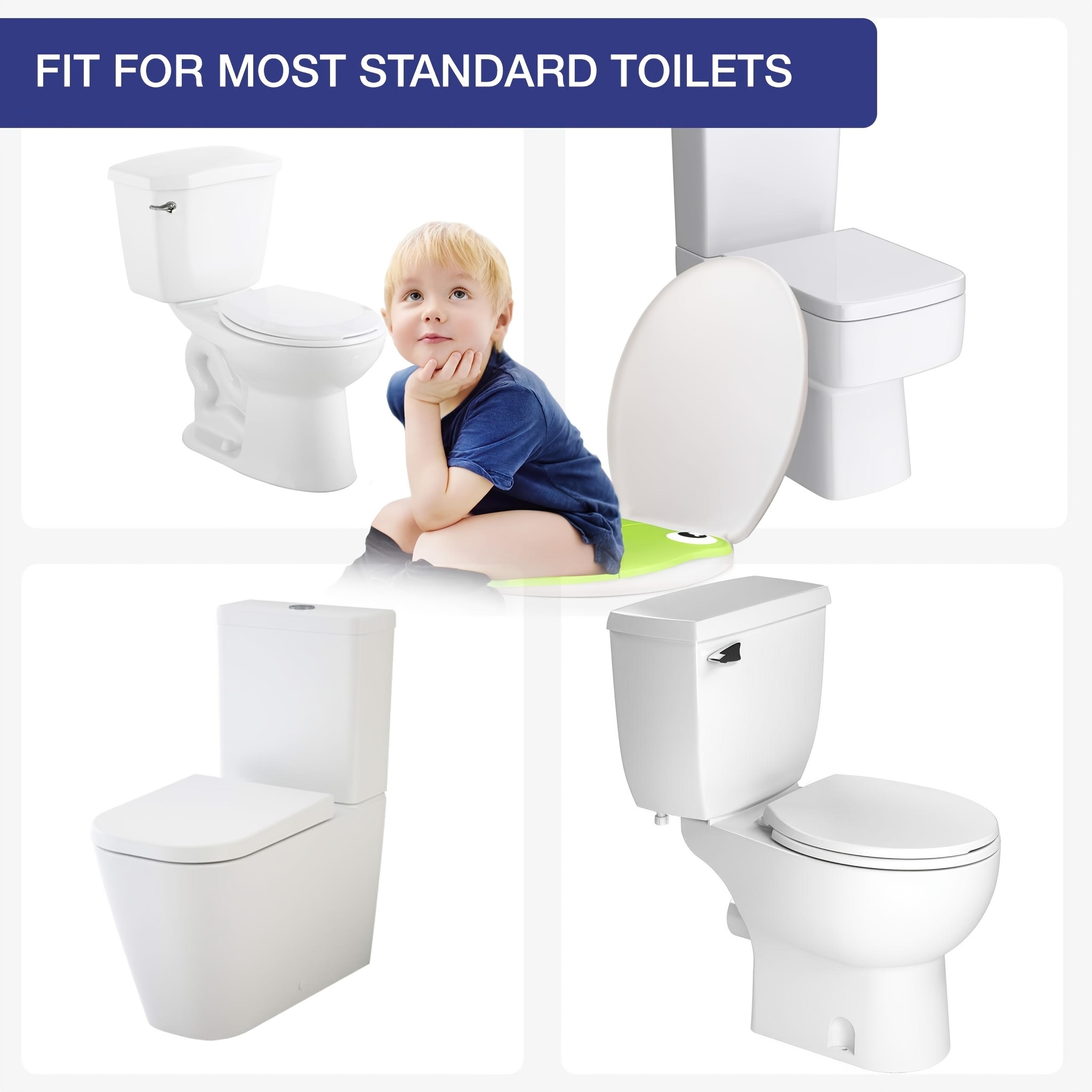 Portable Large Potty Training Pad Baby Travel Folding Potty Seat Non Slip Silicone Toilet Seat Cove 2