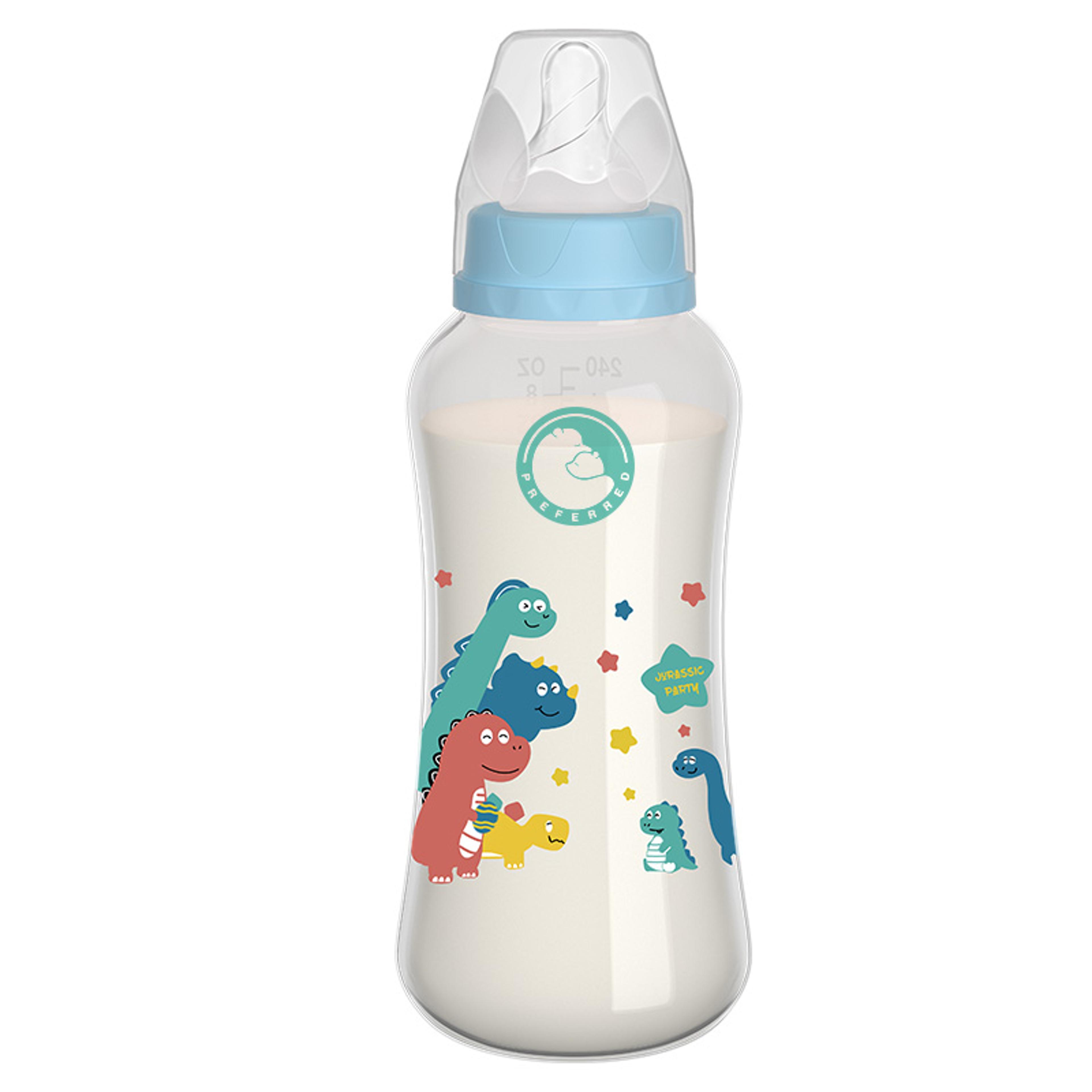 Newborn Baby Bottle With Handle Baby PP Bottle With Gravity Ball Milk Bottle Baby Feeding Supplies 5