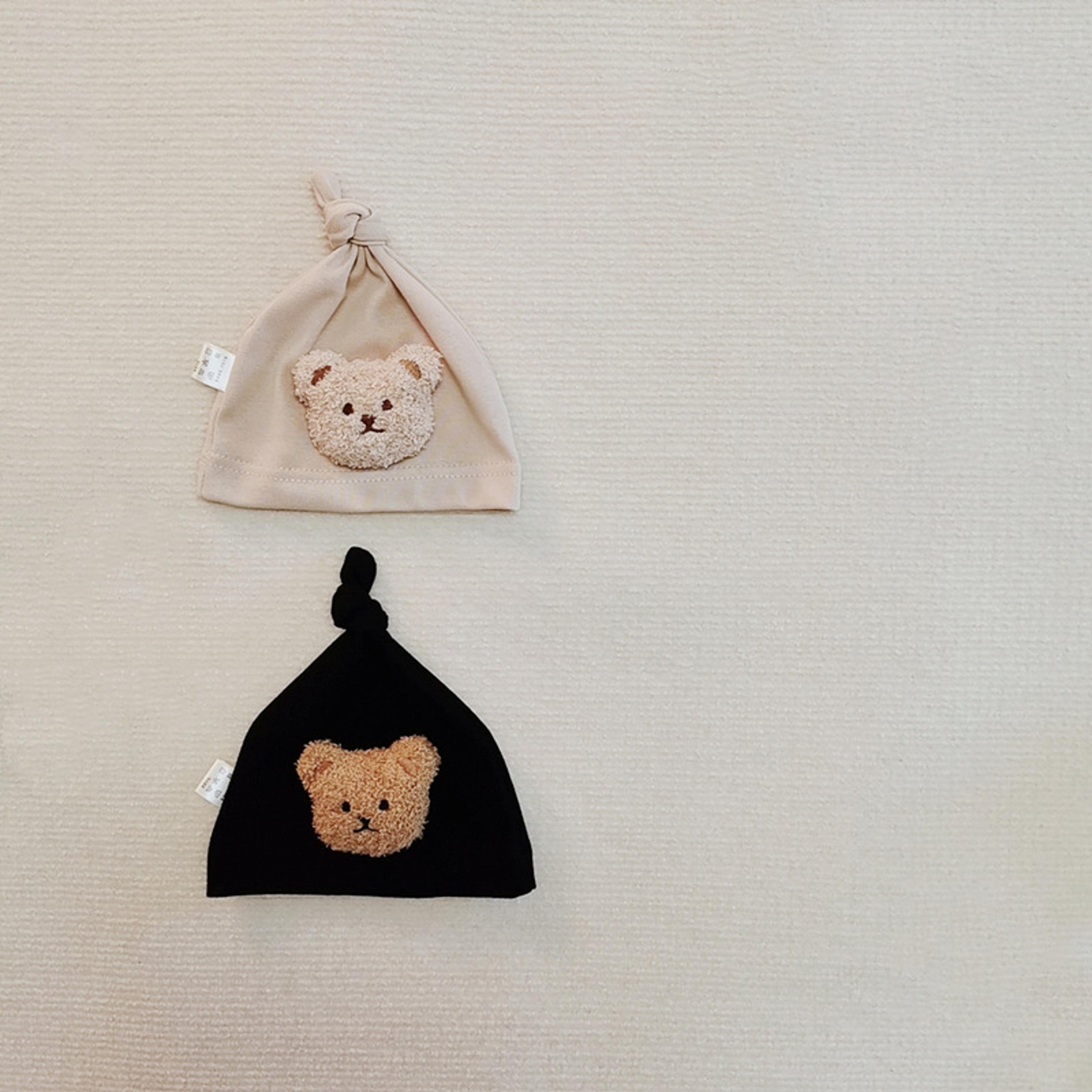 Cute Bear Cap Newborn Accessories Soft Baby Hat For Newborns Kids Baby Photography Props 3