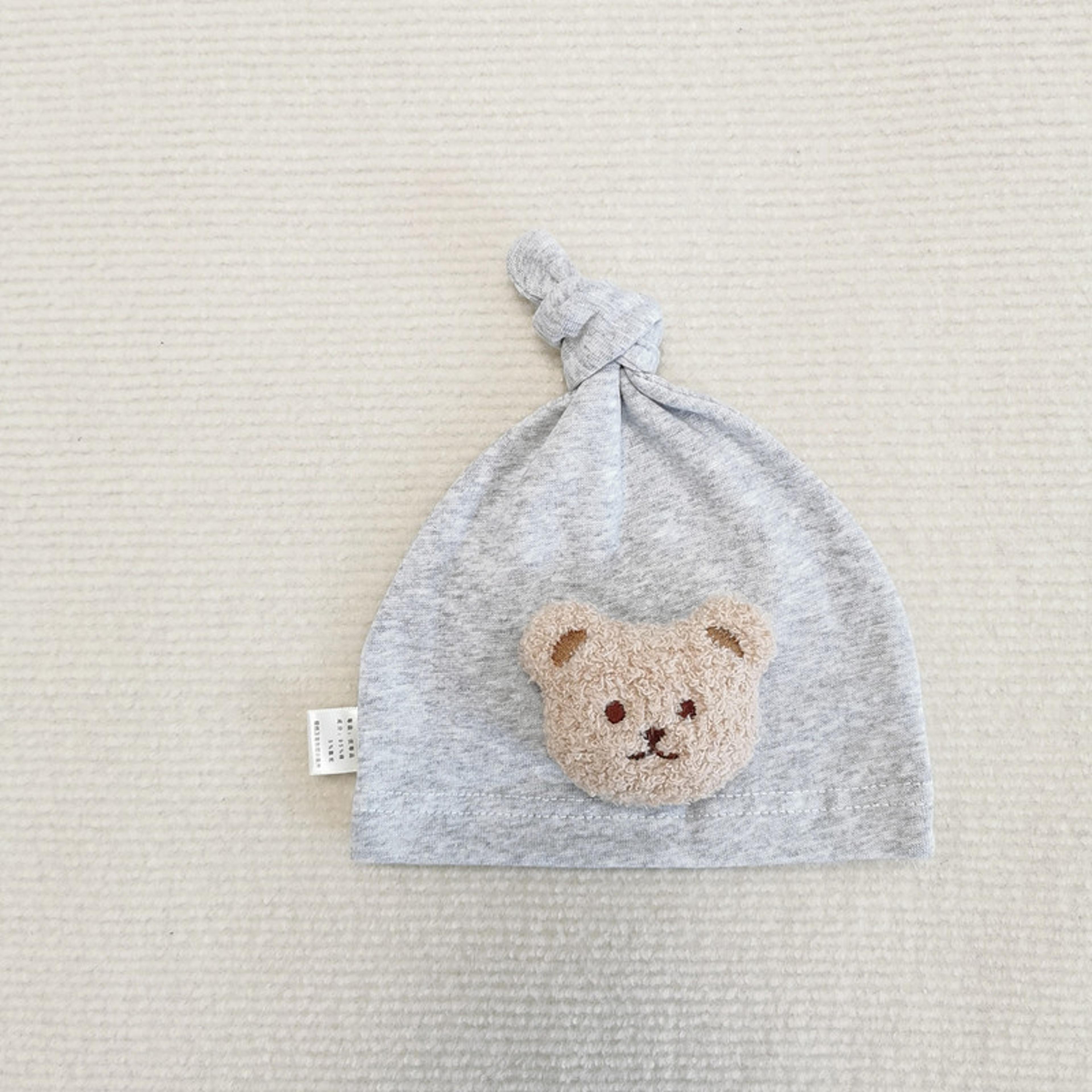 Cute Bear Cap Newborn Accessories Soft Baby Hat For Newborns Kids Baby Photography Props 8