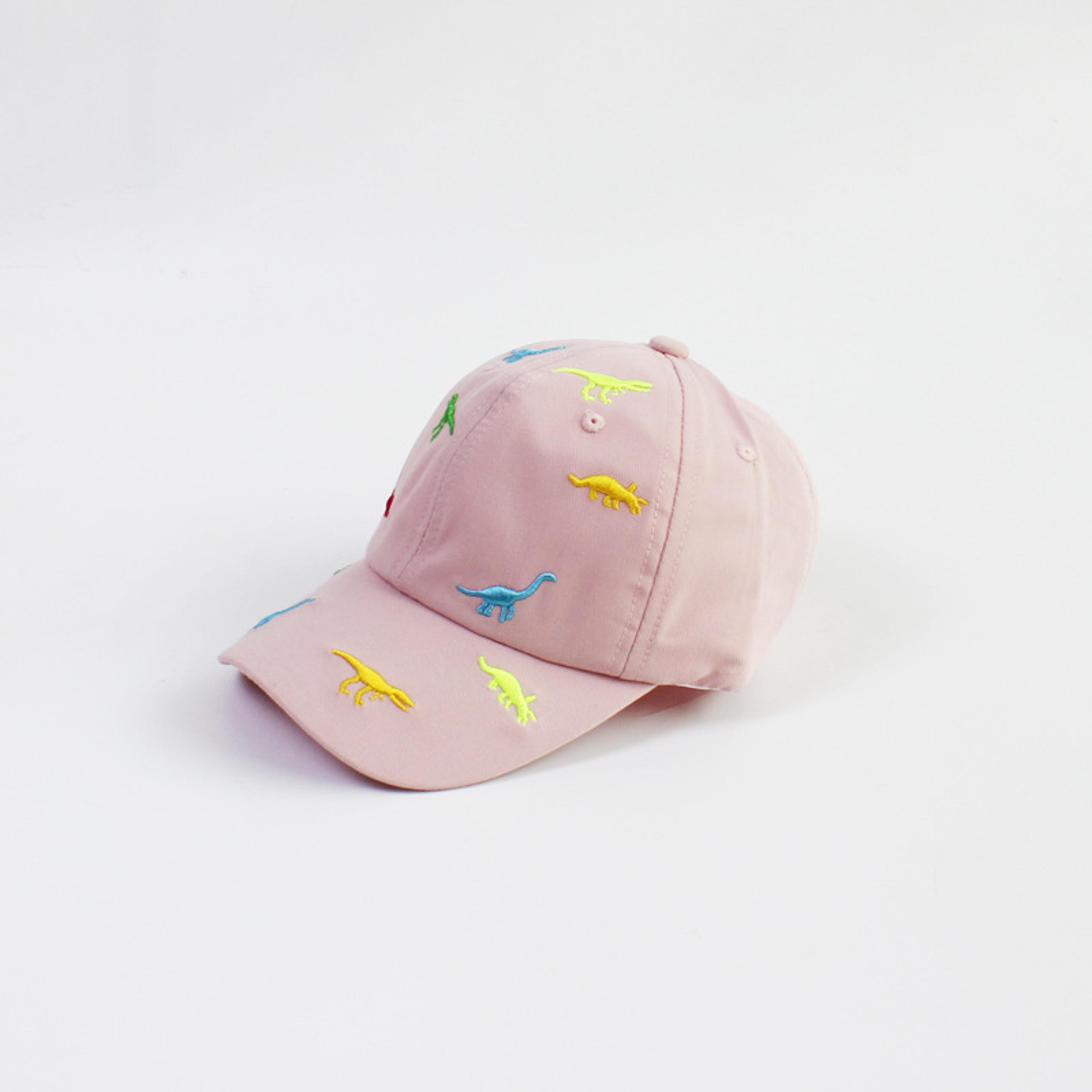 Summer Kids Baseball Cap Cartoon Dinosaur Embroidery Baby Cap Outdoor Adjustable Infant Boy Girls S 3