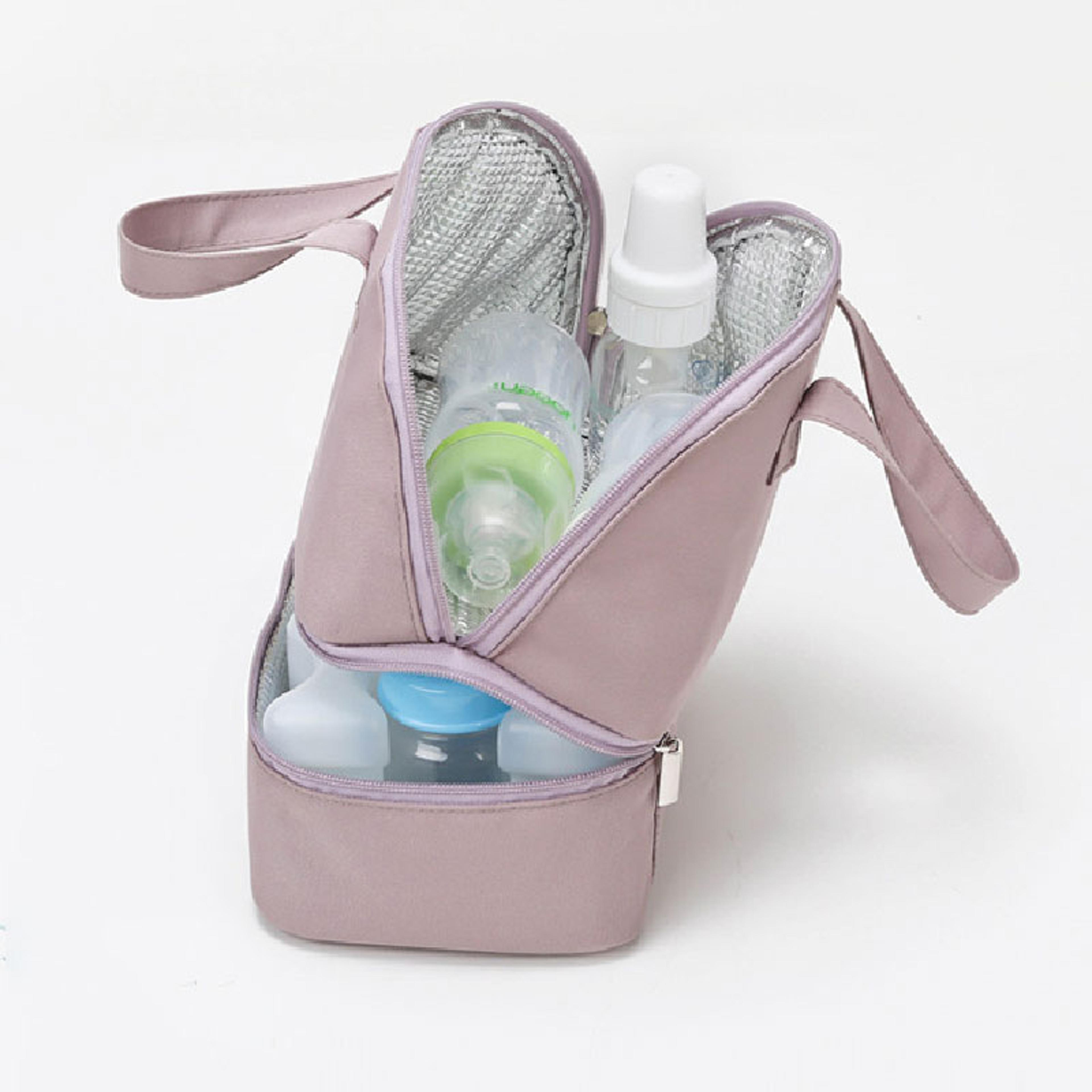 Milk Insulation Breast Pump Cooler Bag Double Layer For Fresh Preservation 5