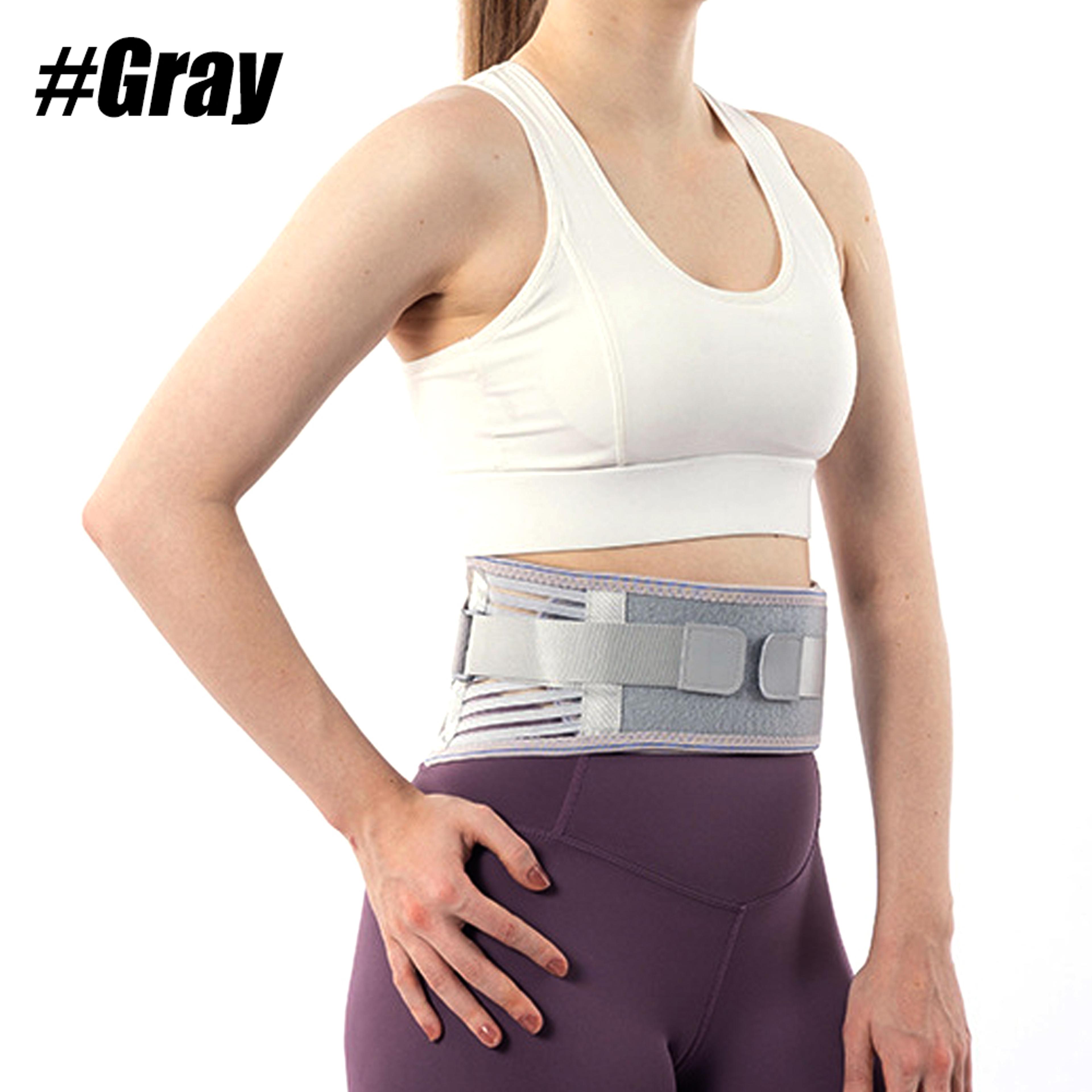Adjustable Lumbar Support Belt Lower Back Brace For Pain Relief Breathable Stabilizing Belt With St 6