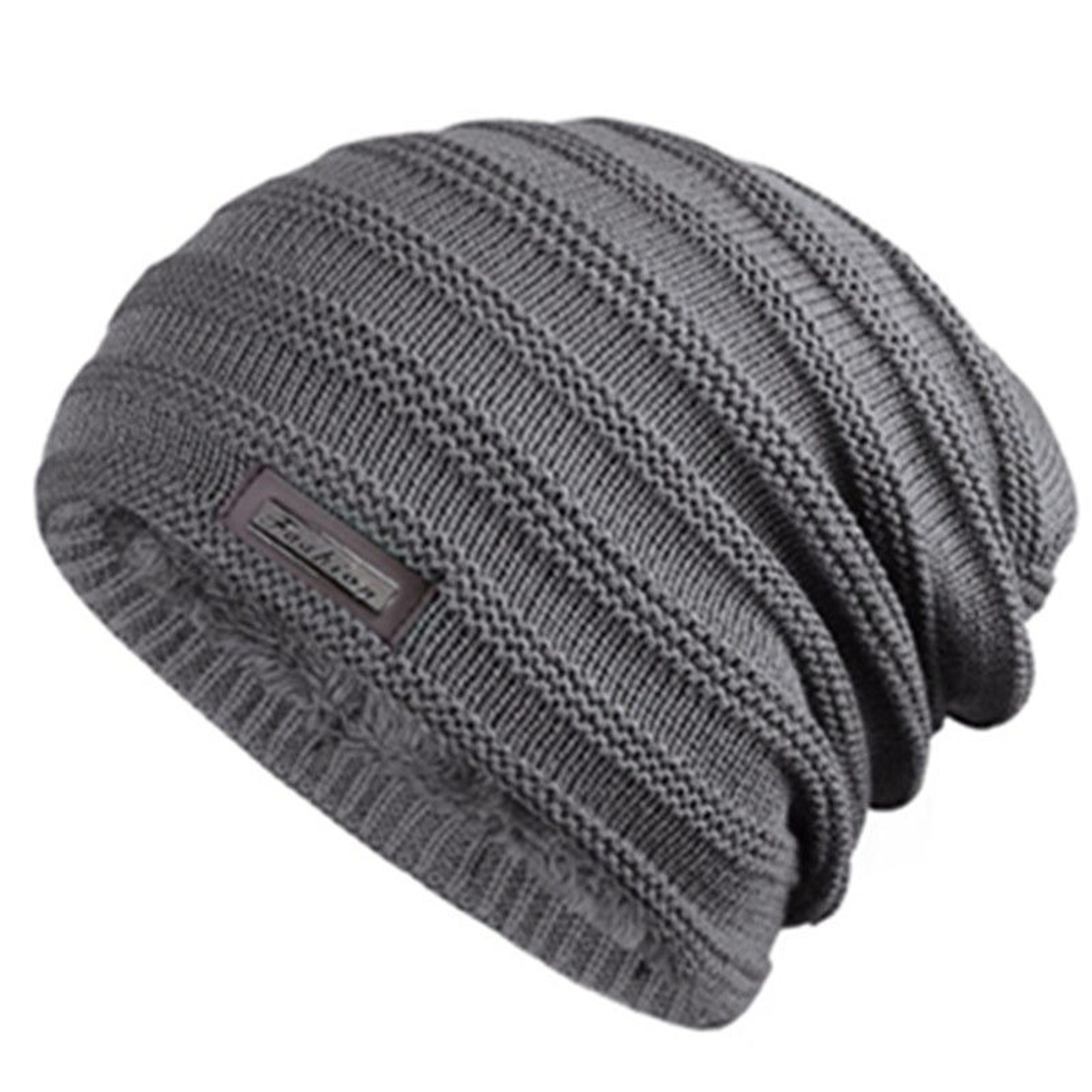 thick soft stretch hat, unisex fur lined beanie, keep warm winter hat, fashionable winter cap for men and women