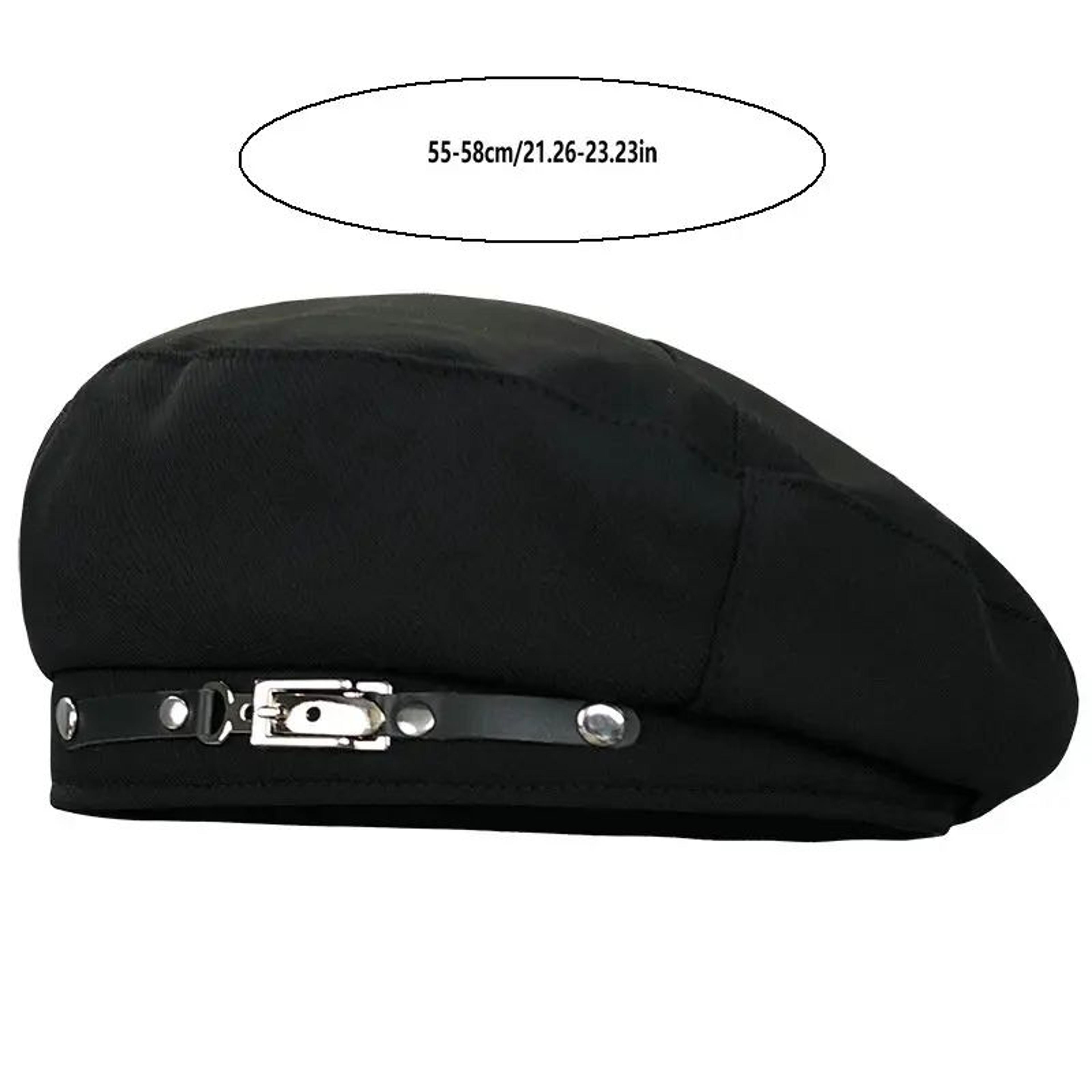 VintageInspired Women Beret Chic Lightweight Cotton Adjustable Drawstring Closure Ideal For Fall Wi 5