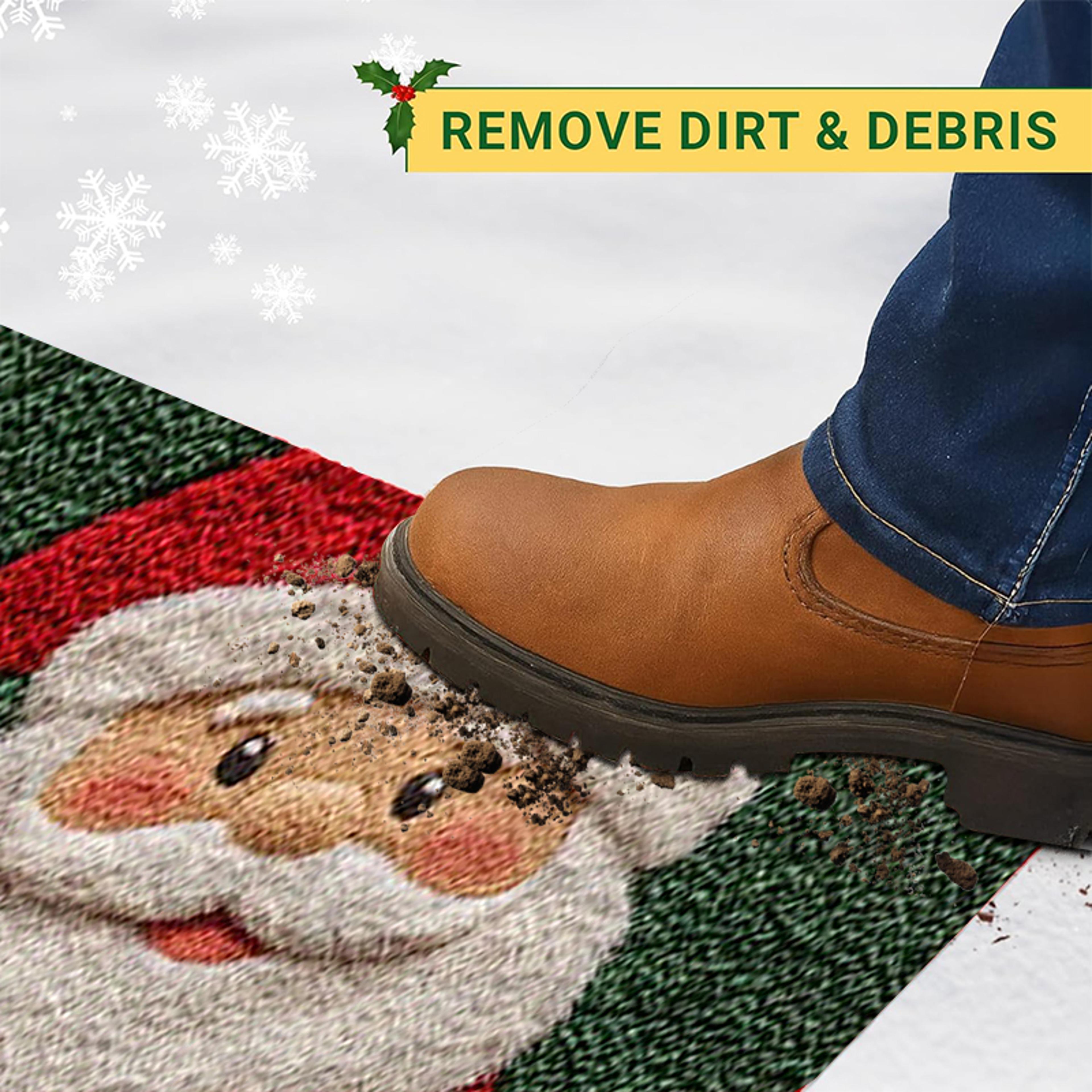Merry Christmas Door Mat Santa Claus Carpet Outdoor Decorations For Home Navidad Xmas Ornament Holi