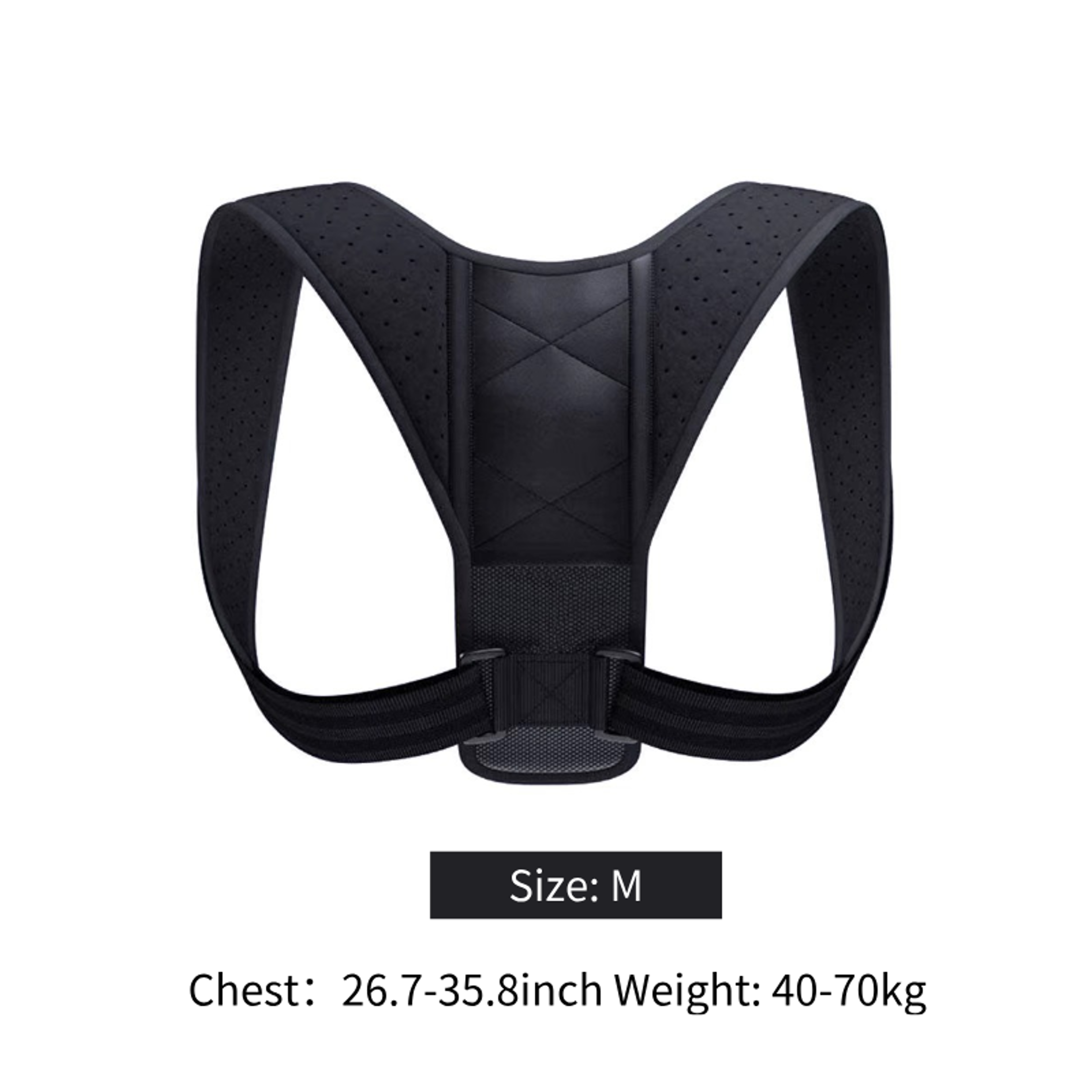 Unisex Back Posture Correction Belt Breathable Body Shaping Support For Better Sitting Hunchback Pr