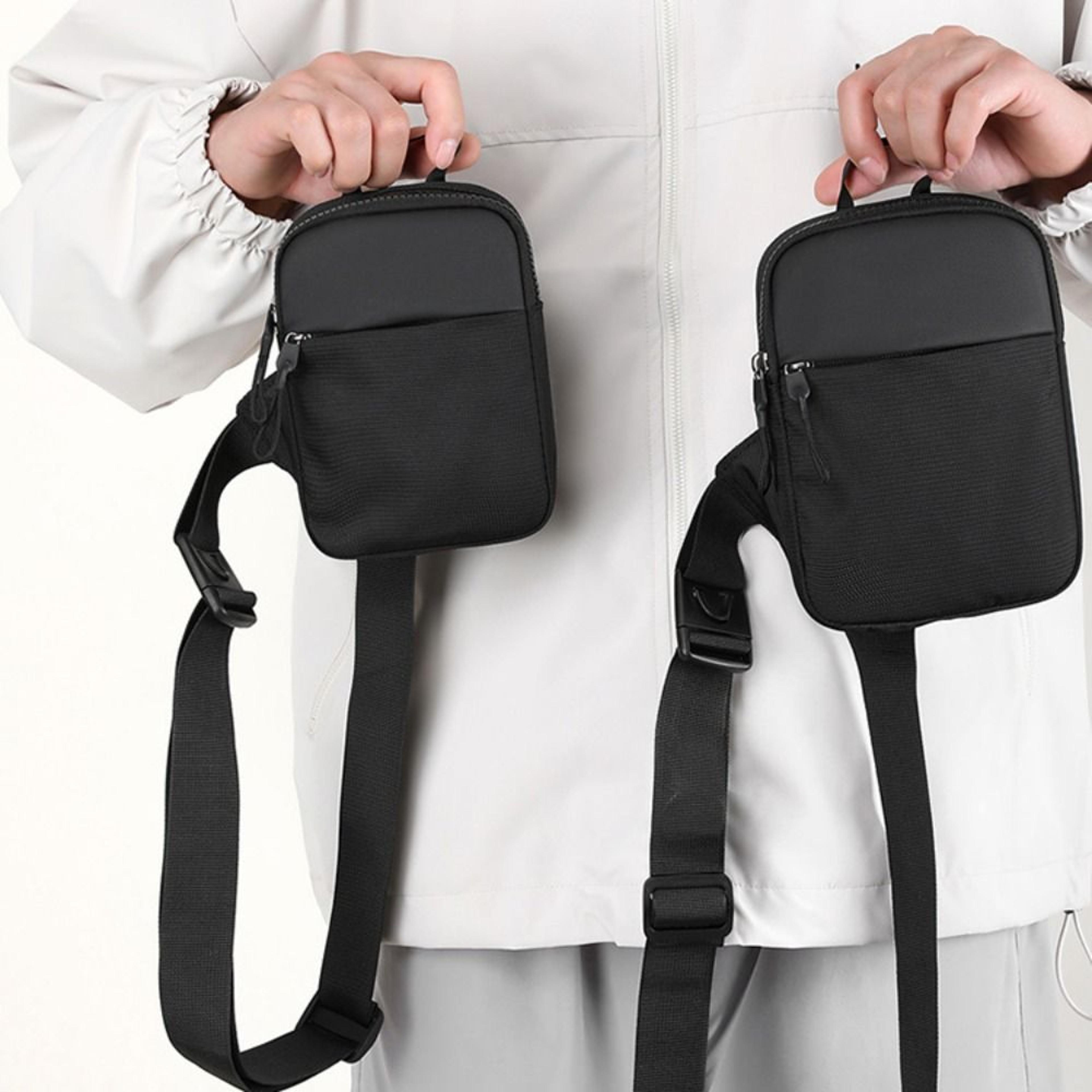 Mens Chest Bag Fashion Small Canvas Shoulder Crossbody Bags For Man Mini Cloth Sling Sport Cross Ph 2