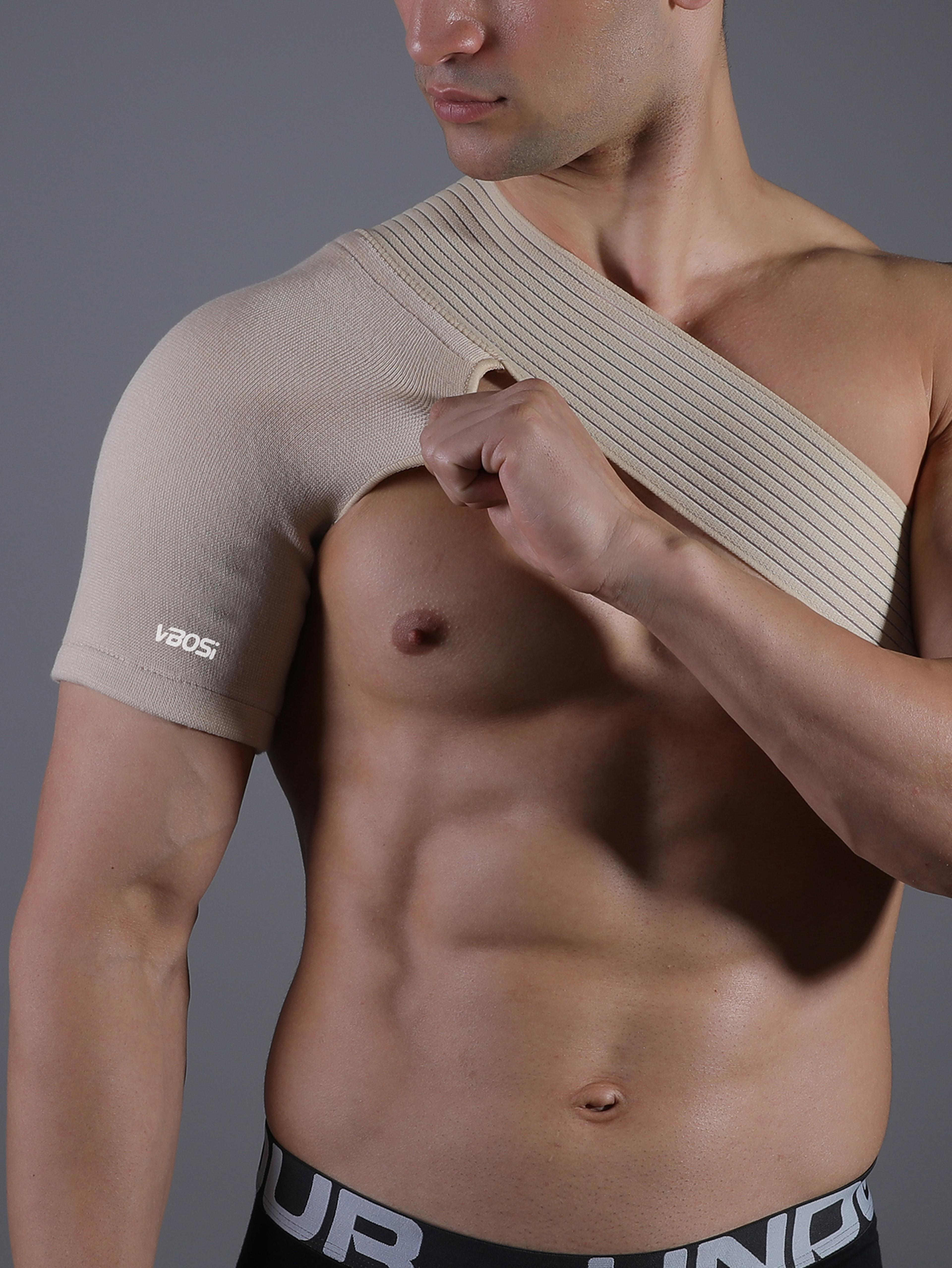 Elastic Shoulder Support Breathable Upper Back Brace 1 Piece 3