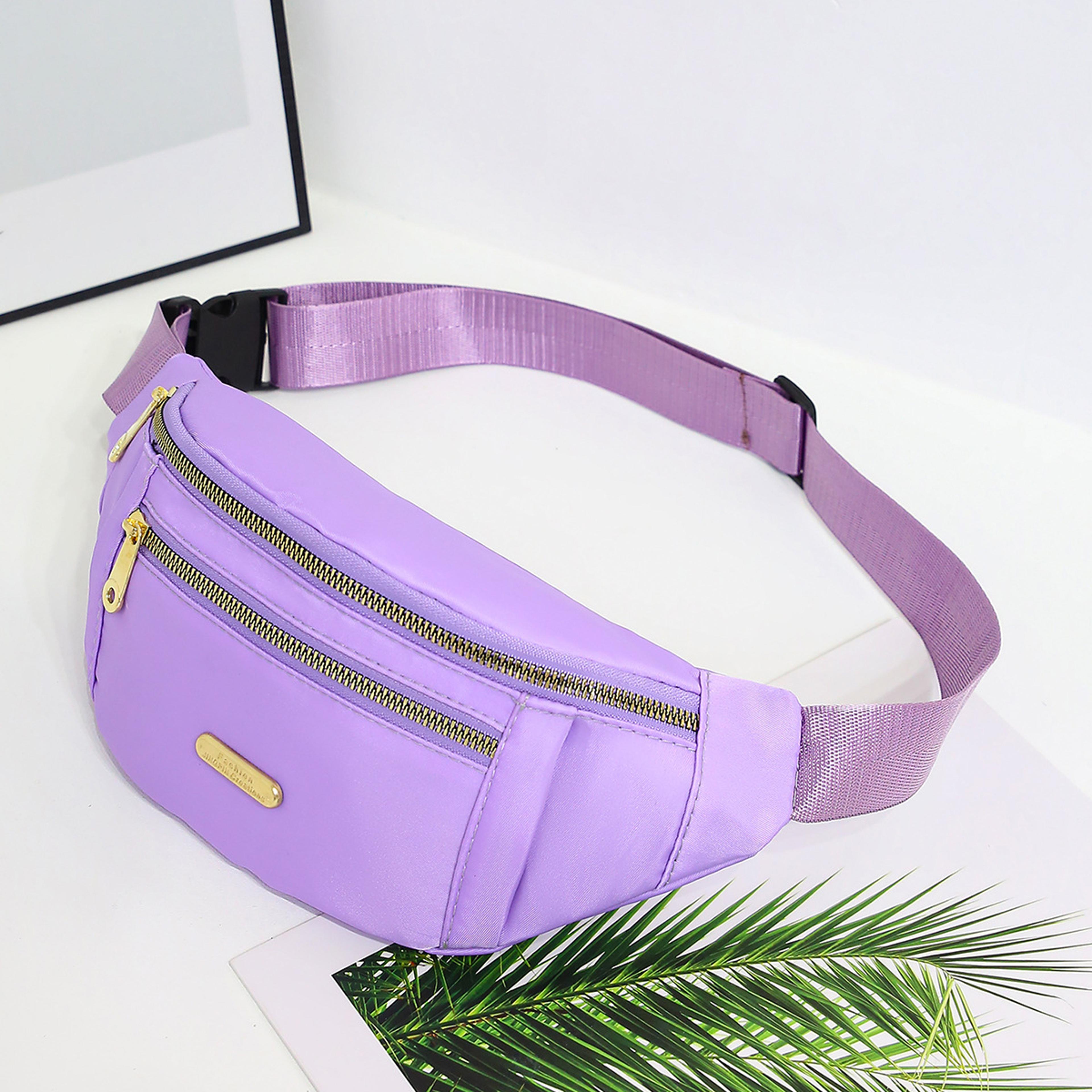 Waterproof Waist Bag With Adjustable Strap Fanny Packs Waist Pack For Women Running Travel Sports H 4