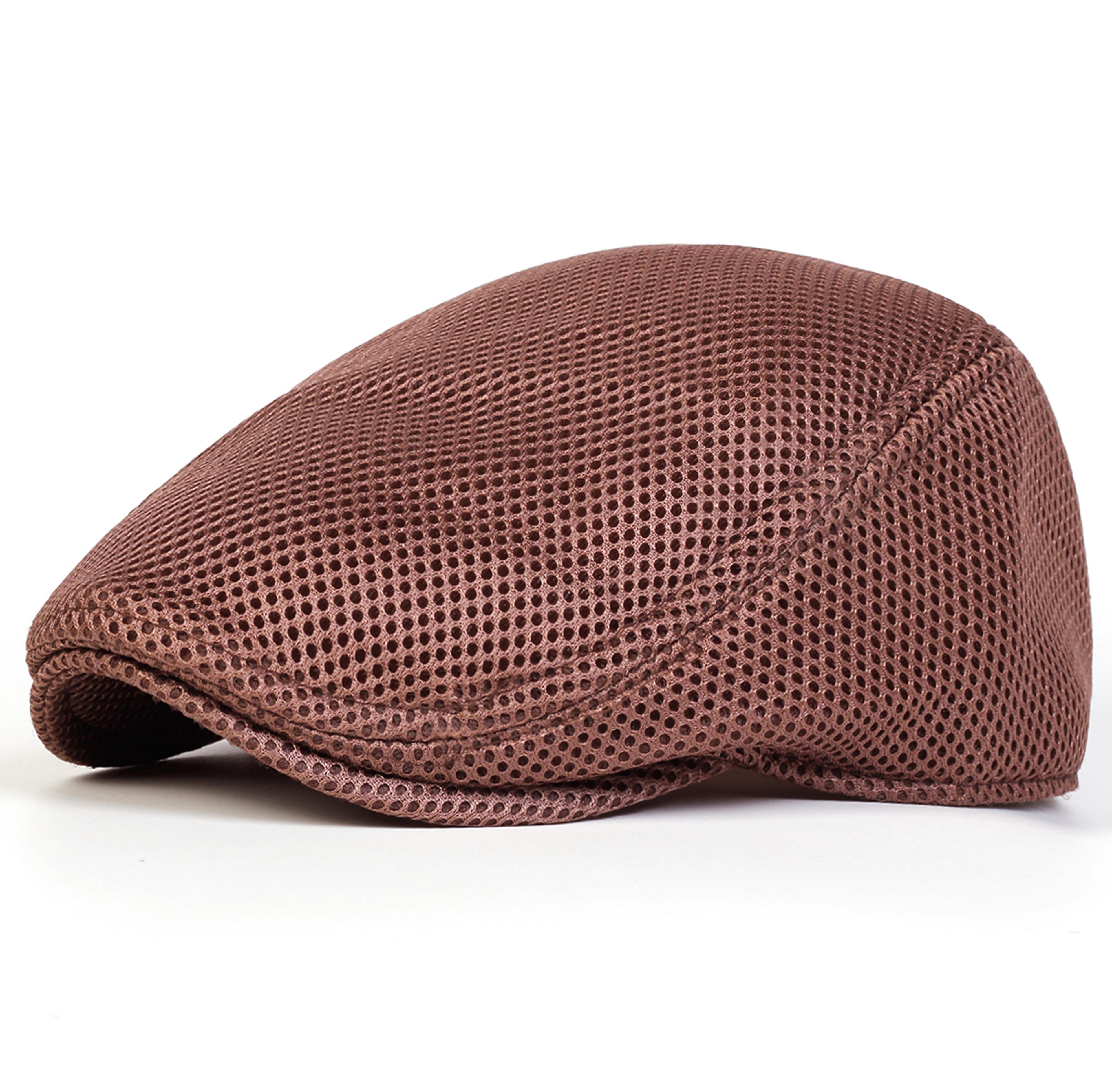 British Painters Hats Spring And Summer Hip Hop Berets Mesh Cap Men Mesh Breathability Newsboy Caps