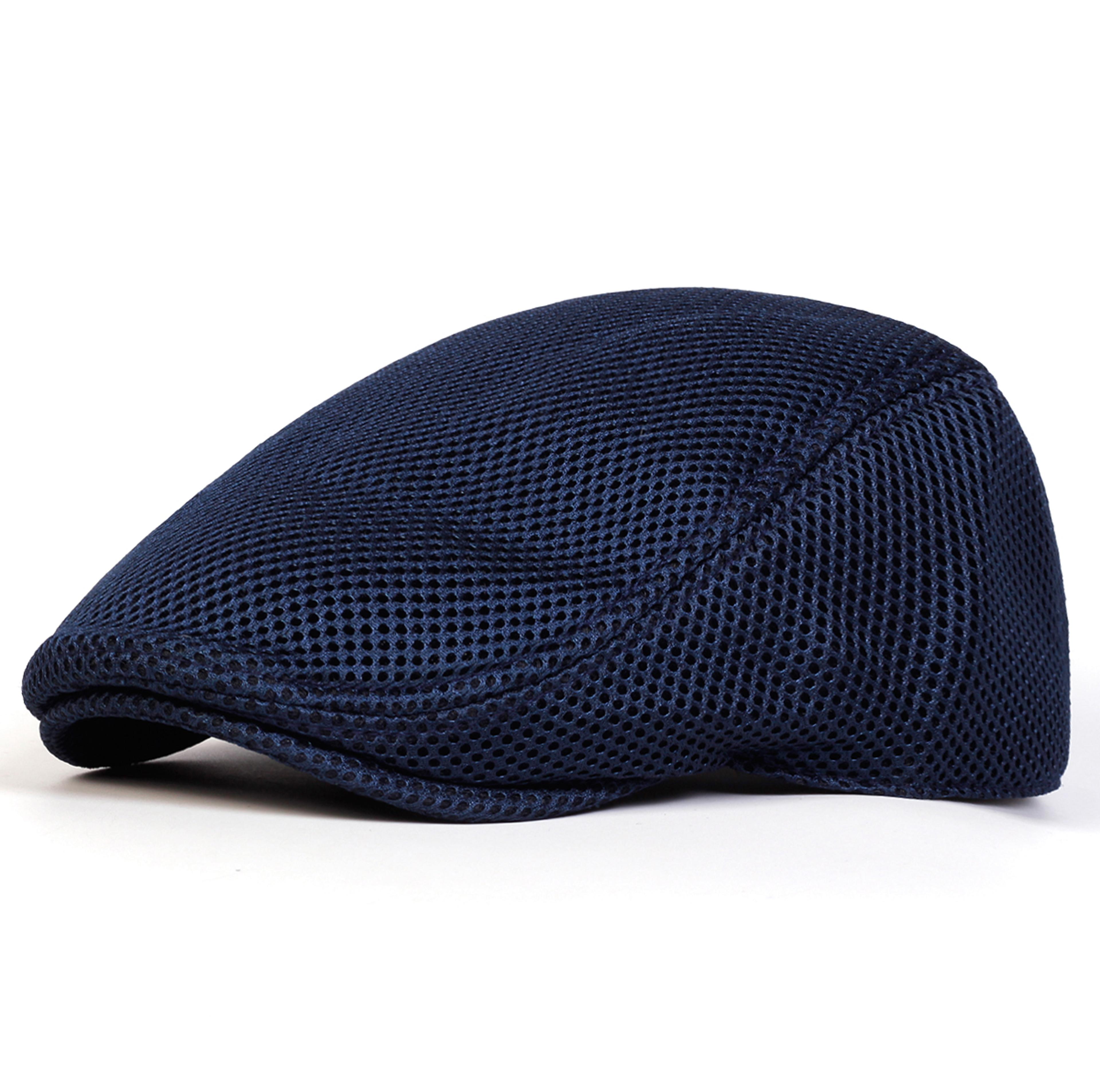 British Painters Hats Spring And Summer Hip Hop Berets Mesh Cap Men Mesh Breathability Newsboy Caps