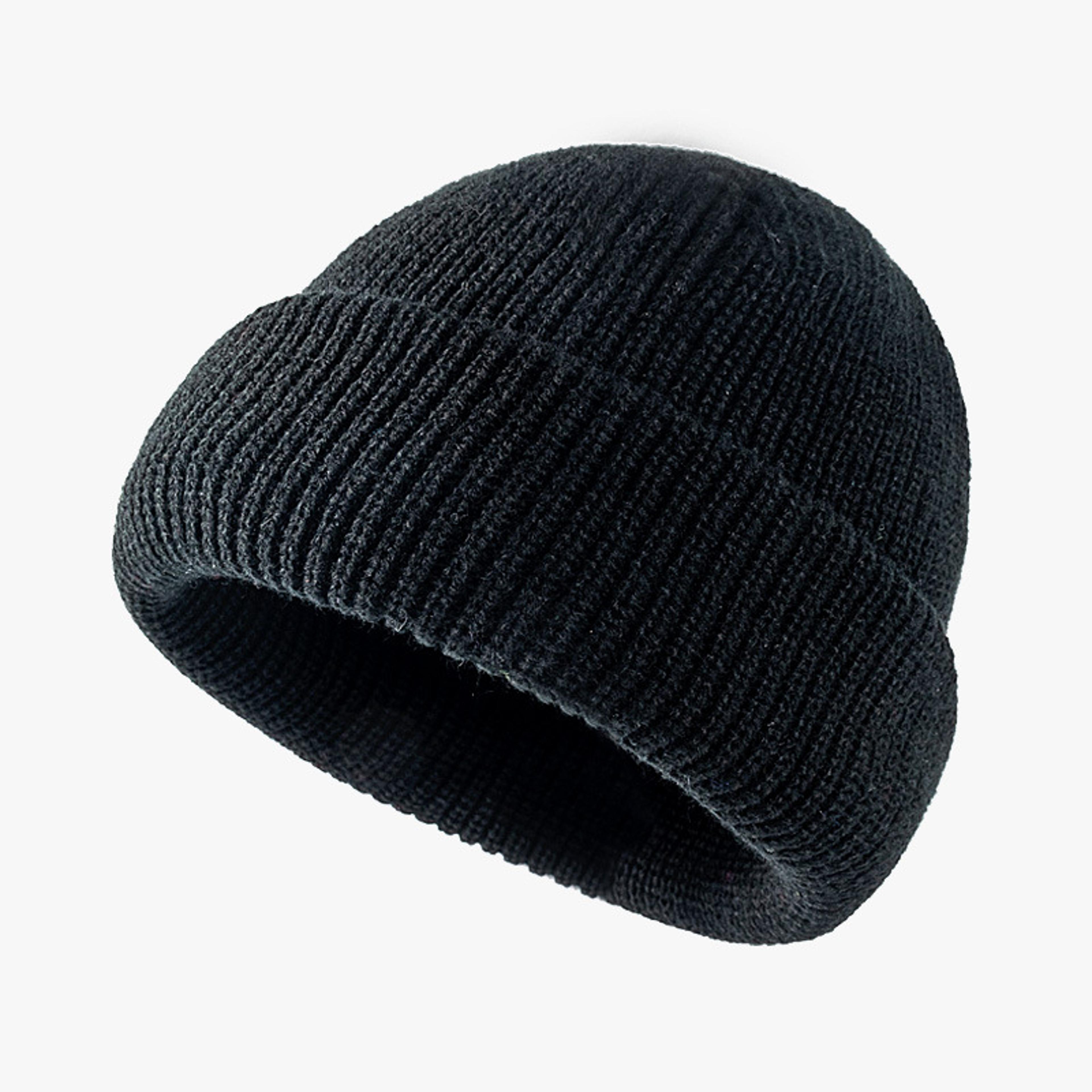knit beanie hat acrylic winter hats, beanie hats for men women, soft warm unisex cuffed beanie for women men