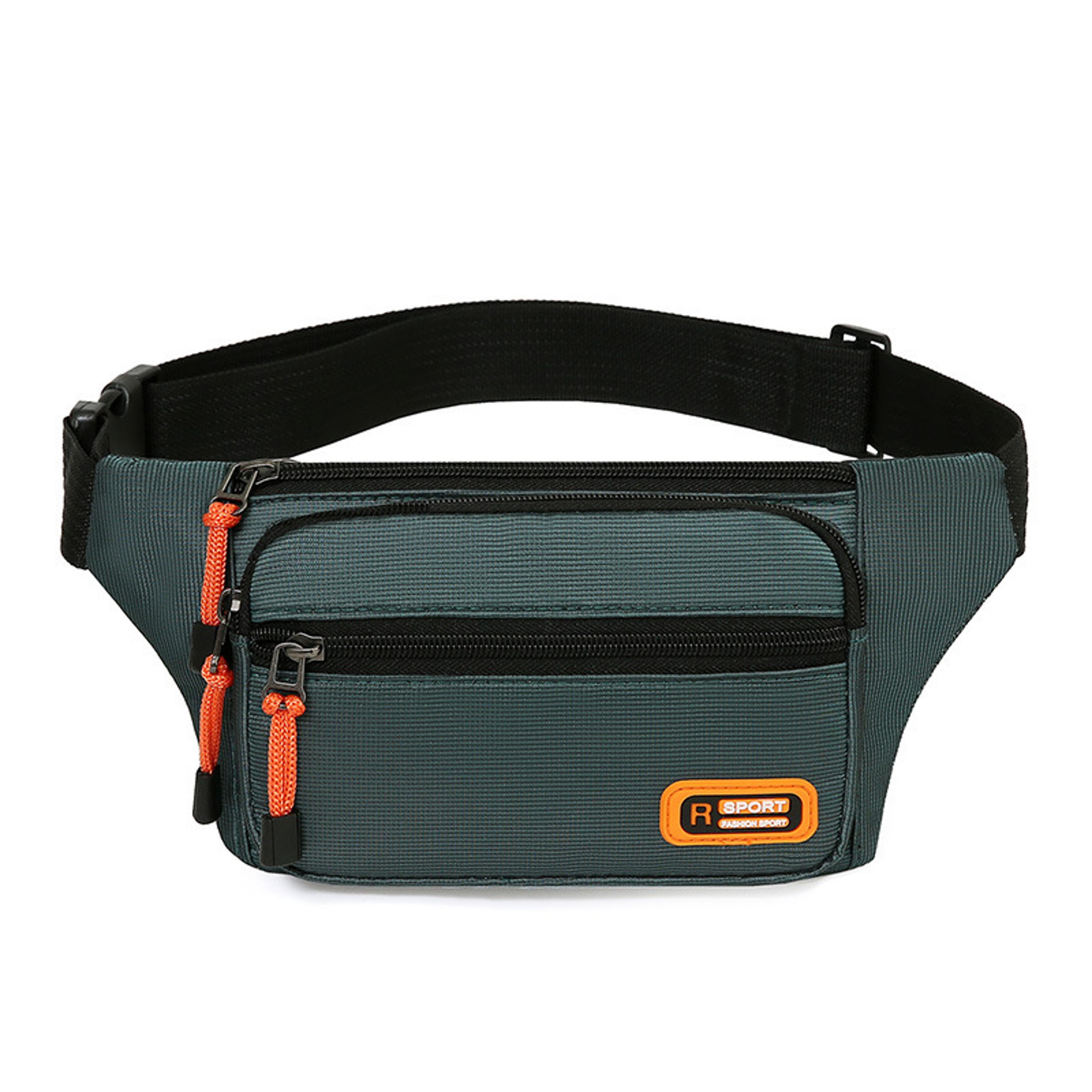 Men Waist Packs Waterproof Fashion Sling Crossbody Bag Casual Running Chest Bag Fanny Pack Belt 7