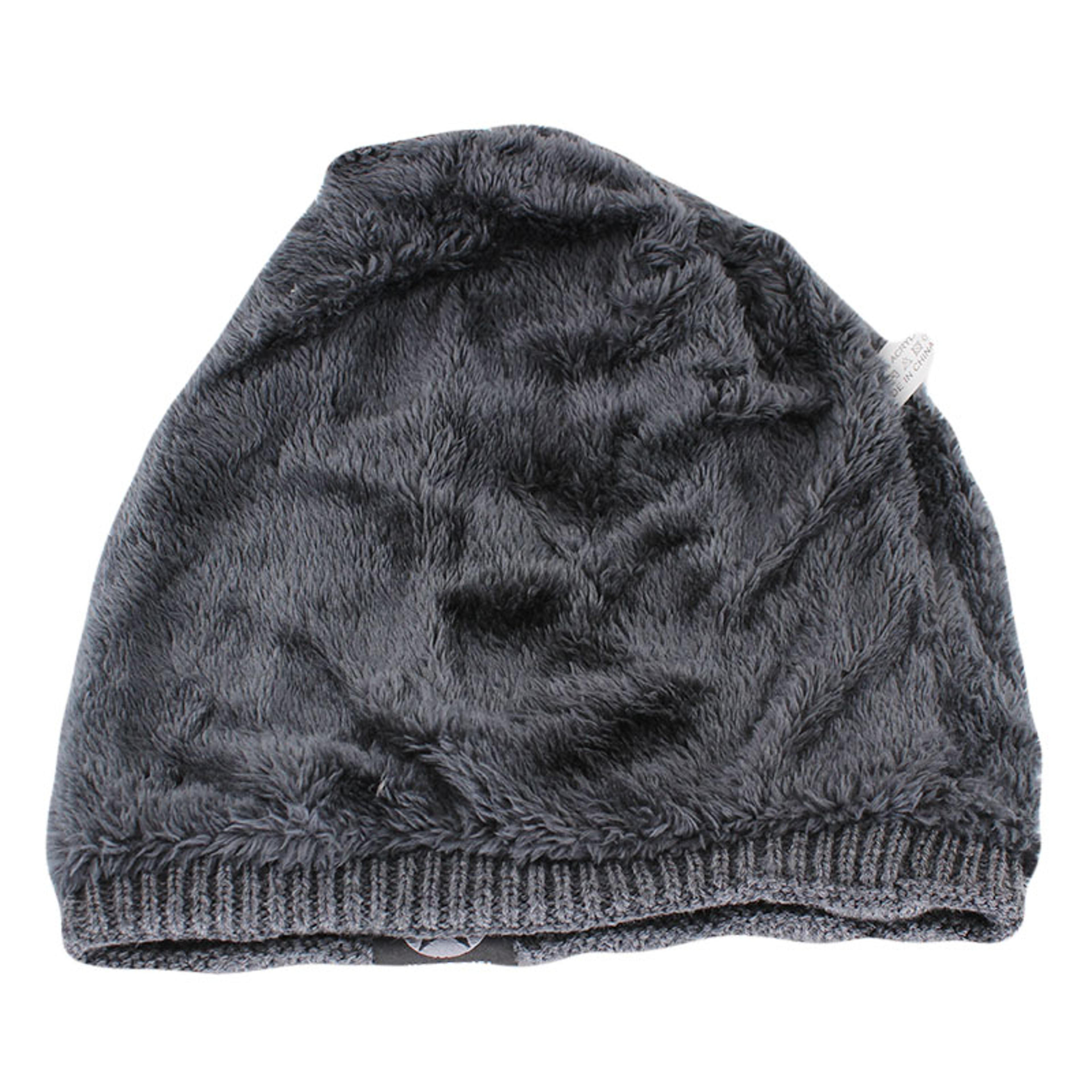 Thick Soft Stretch Beanie Hat Knit Wool Winter Hat For Men And Women New Unisex Fashion Outdoor Sku 3