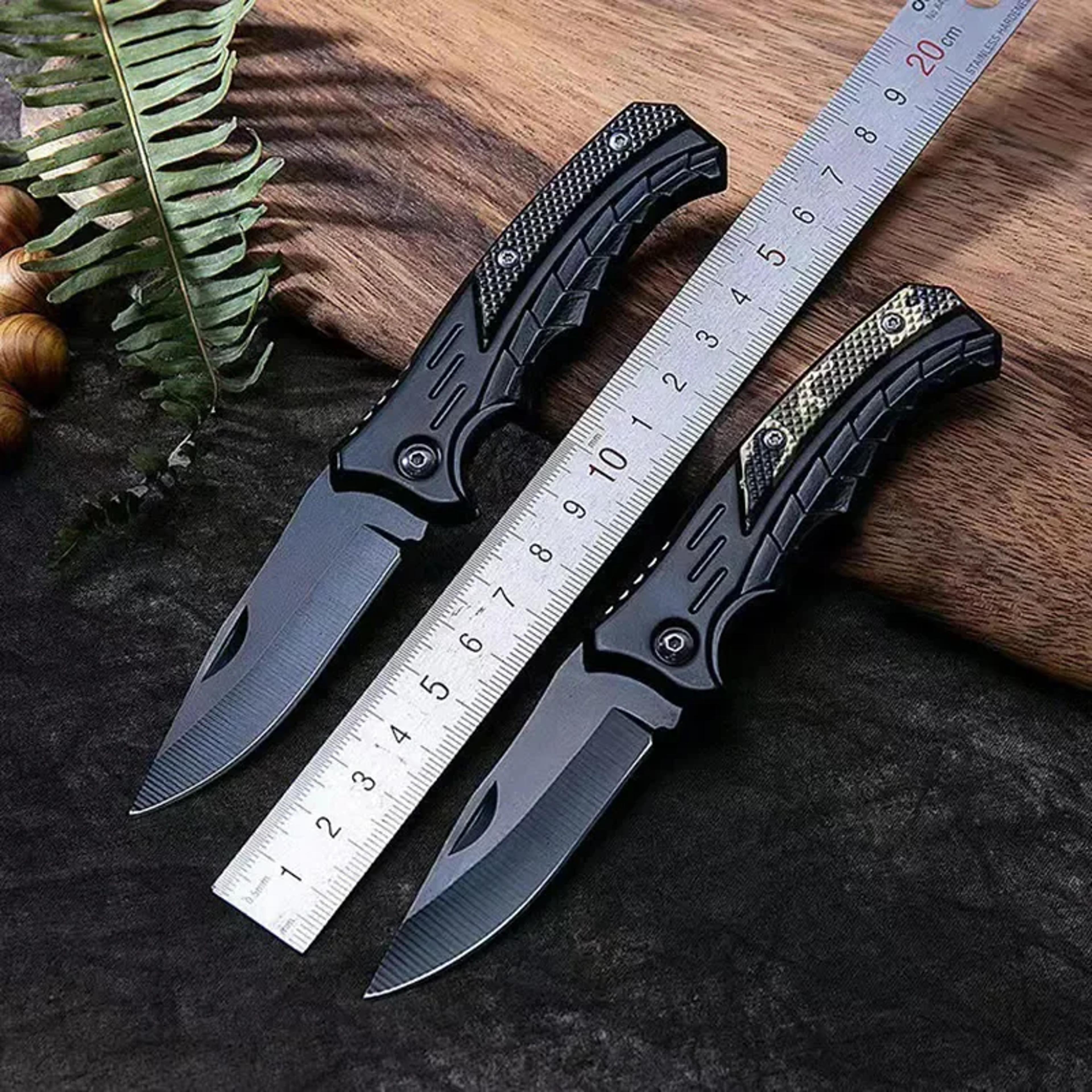 HighHardness Folding Knife Outdoor Camping Tactical Survival EDC Multitool Pocket Knife Box Cutter 4