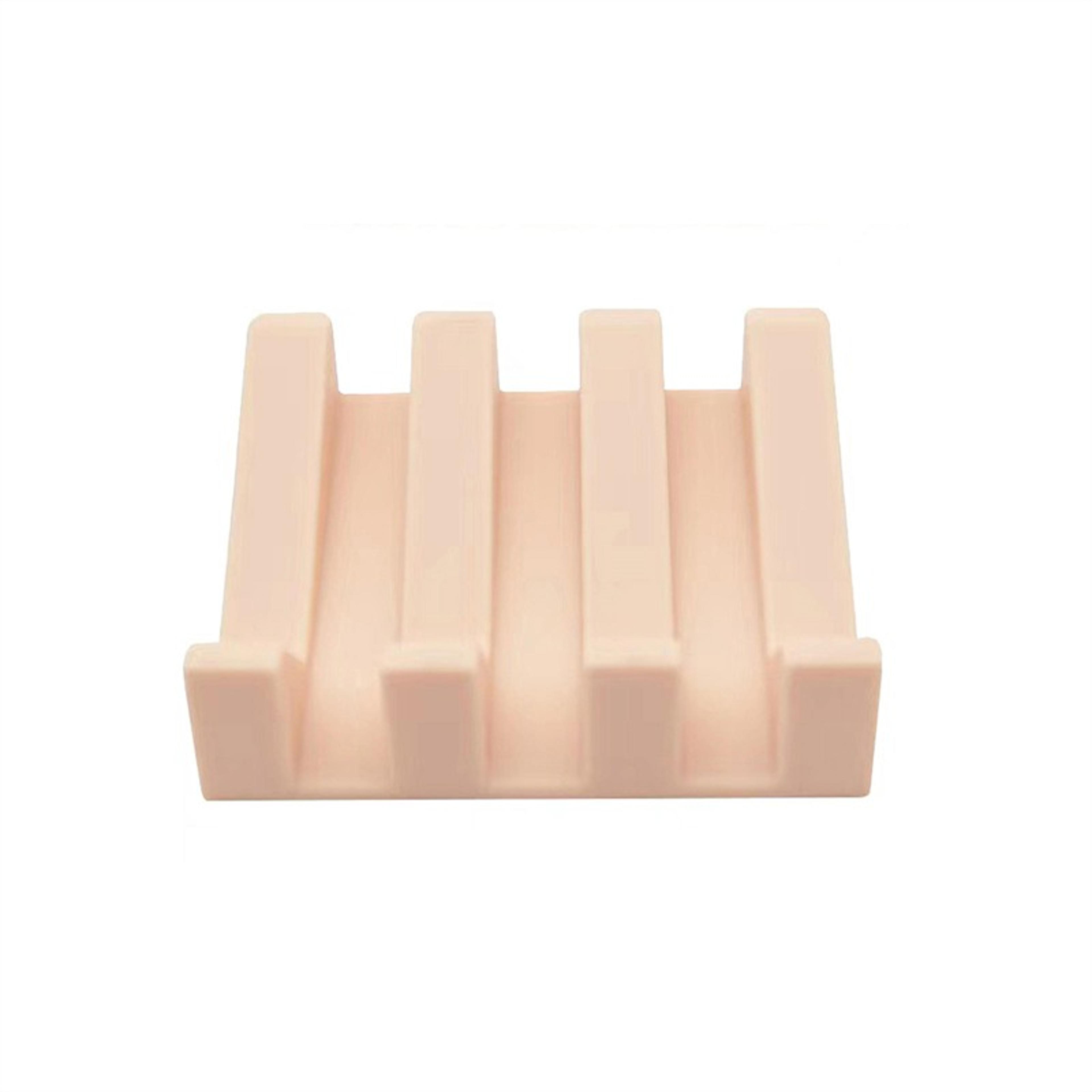 Portable Soap Holder For Shower Bathroom Silicone Soap Dish Easy Clean Sponge Tray Kitchen Soap Dry 6