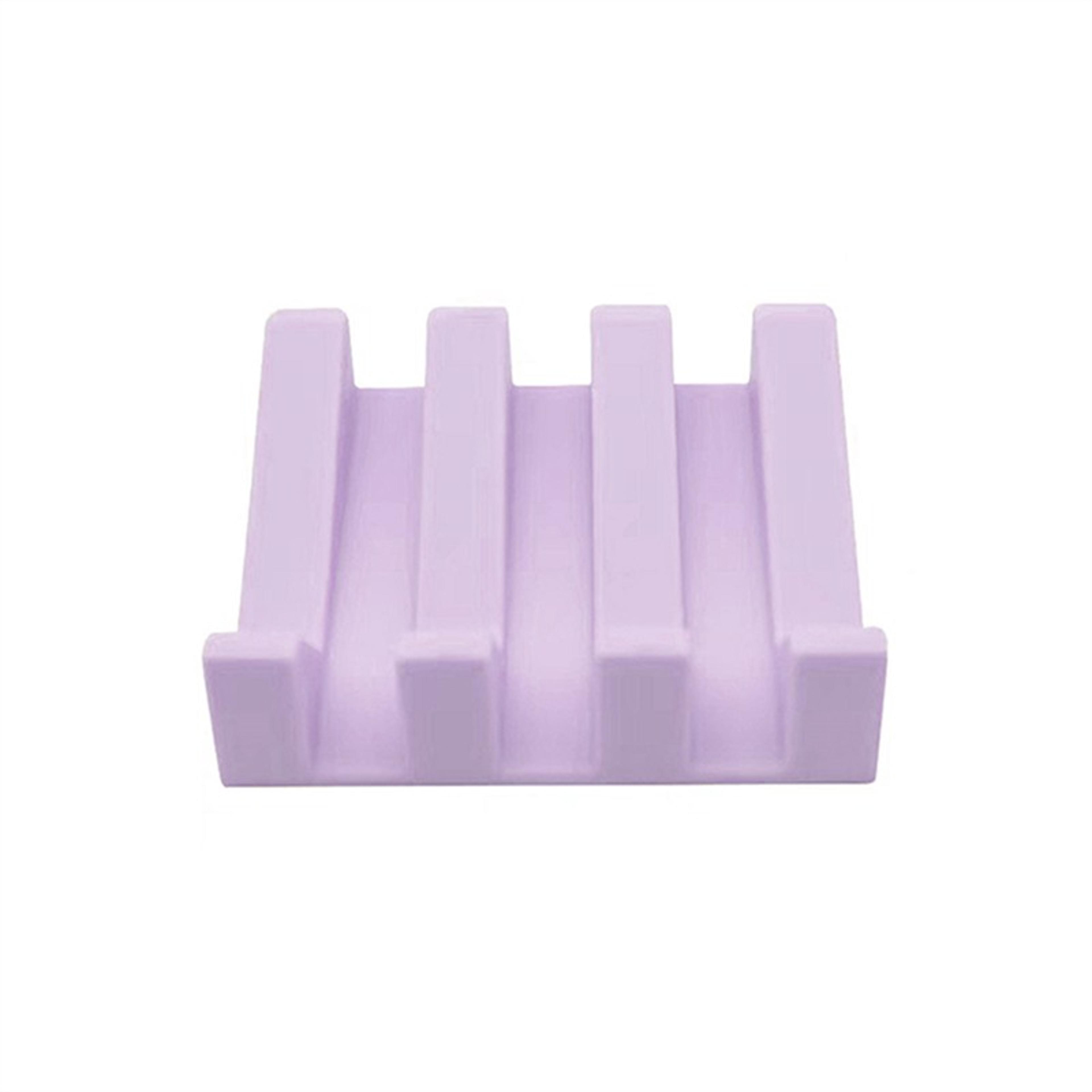 Portable Soap Holder For Shower Bathroom Silicone Soap Dish Easy Clean Sponge Tray Kitchen Soap Dry 16