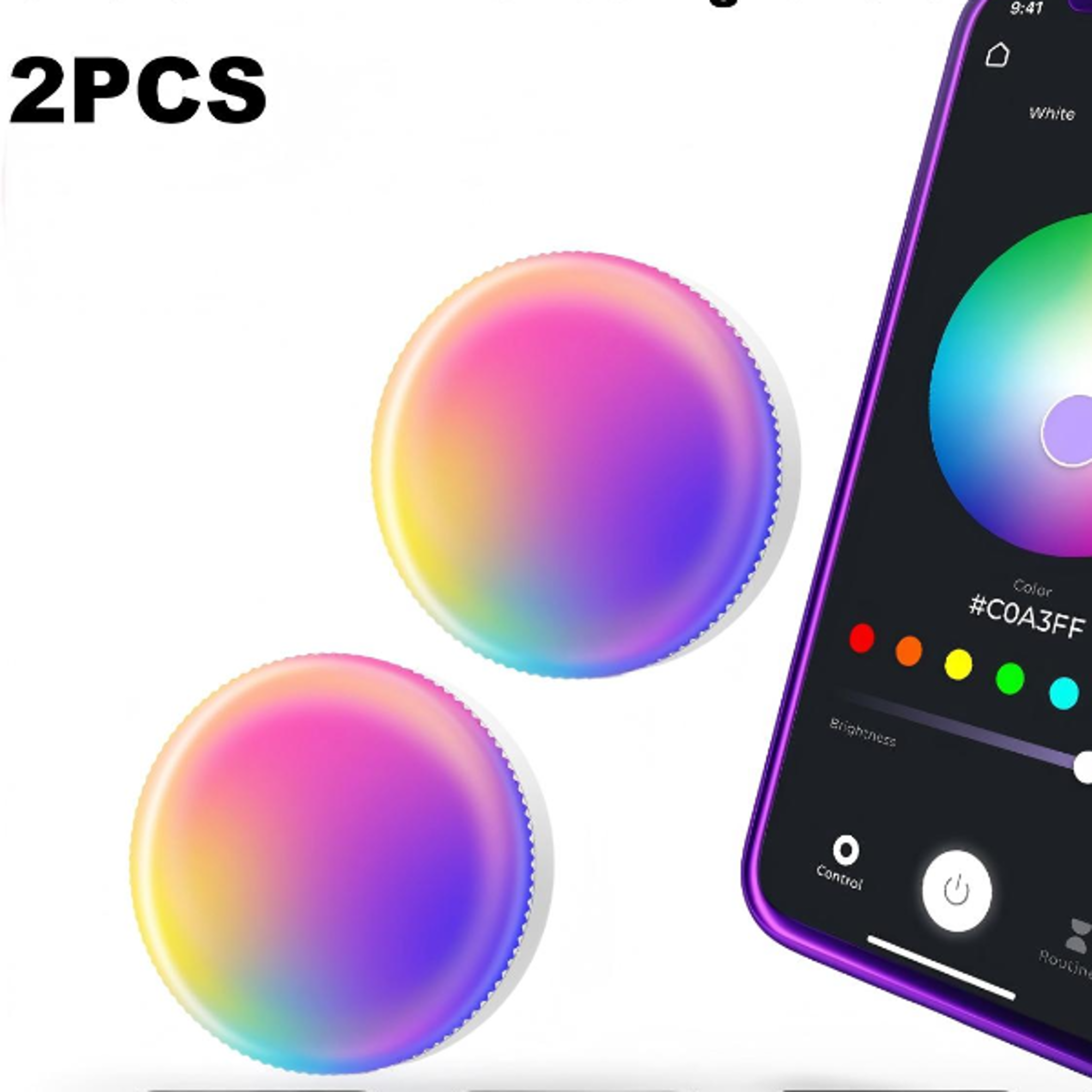 color changing smart light bulbs tuya wifi, dimmable , works with alexa, music sync