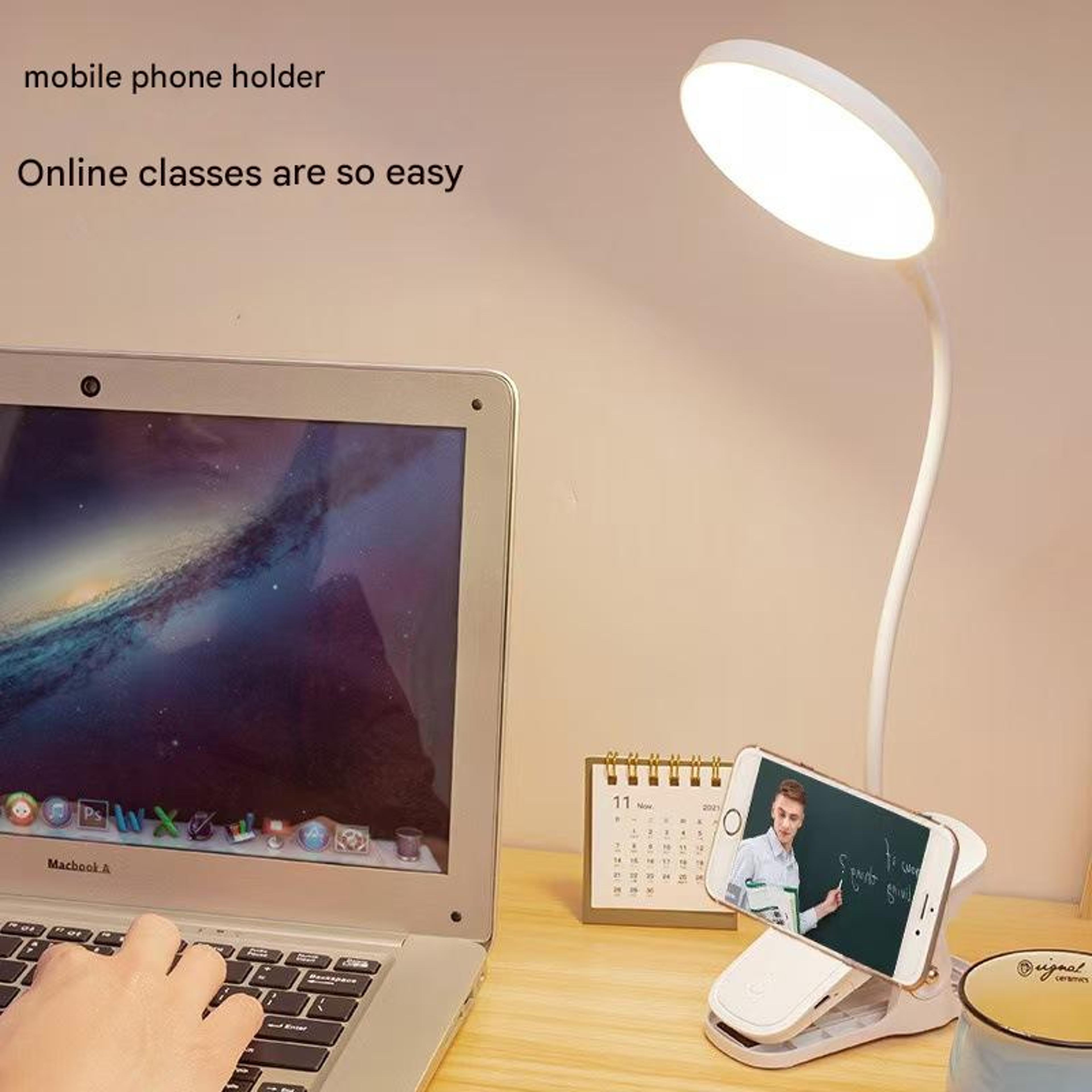 LED Eye Protection Clip Desk Lamp Charging Night Light Dormitory Study Lamp For Students Special Be 4