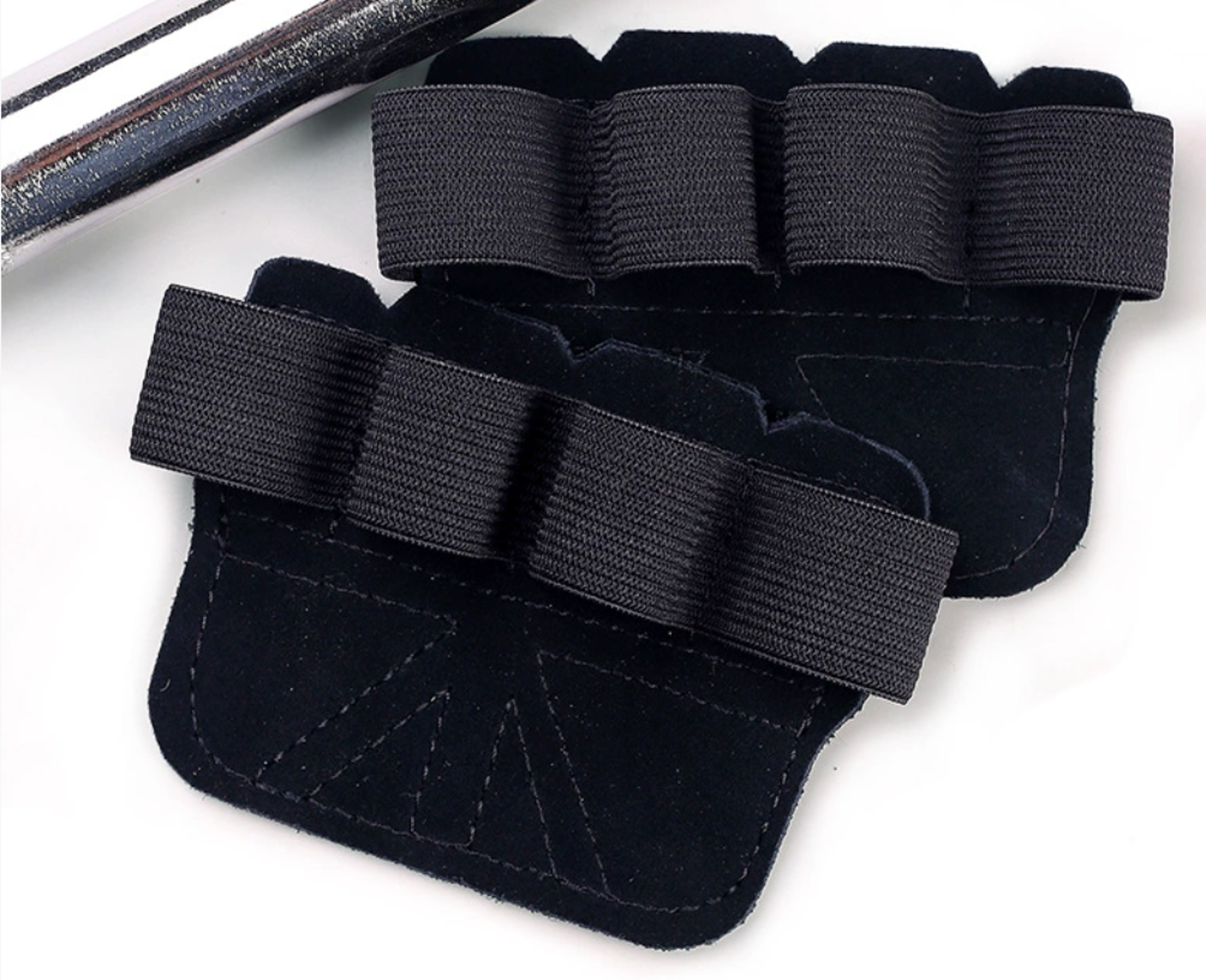 Weight Lifting Pads Cowhide Gym Gloves Anti Skid Fitness Grips Deadlift Power Belt Support Crossfit 4
