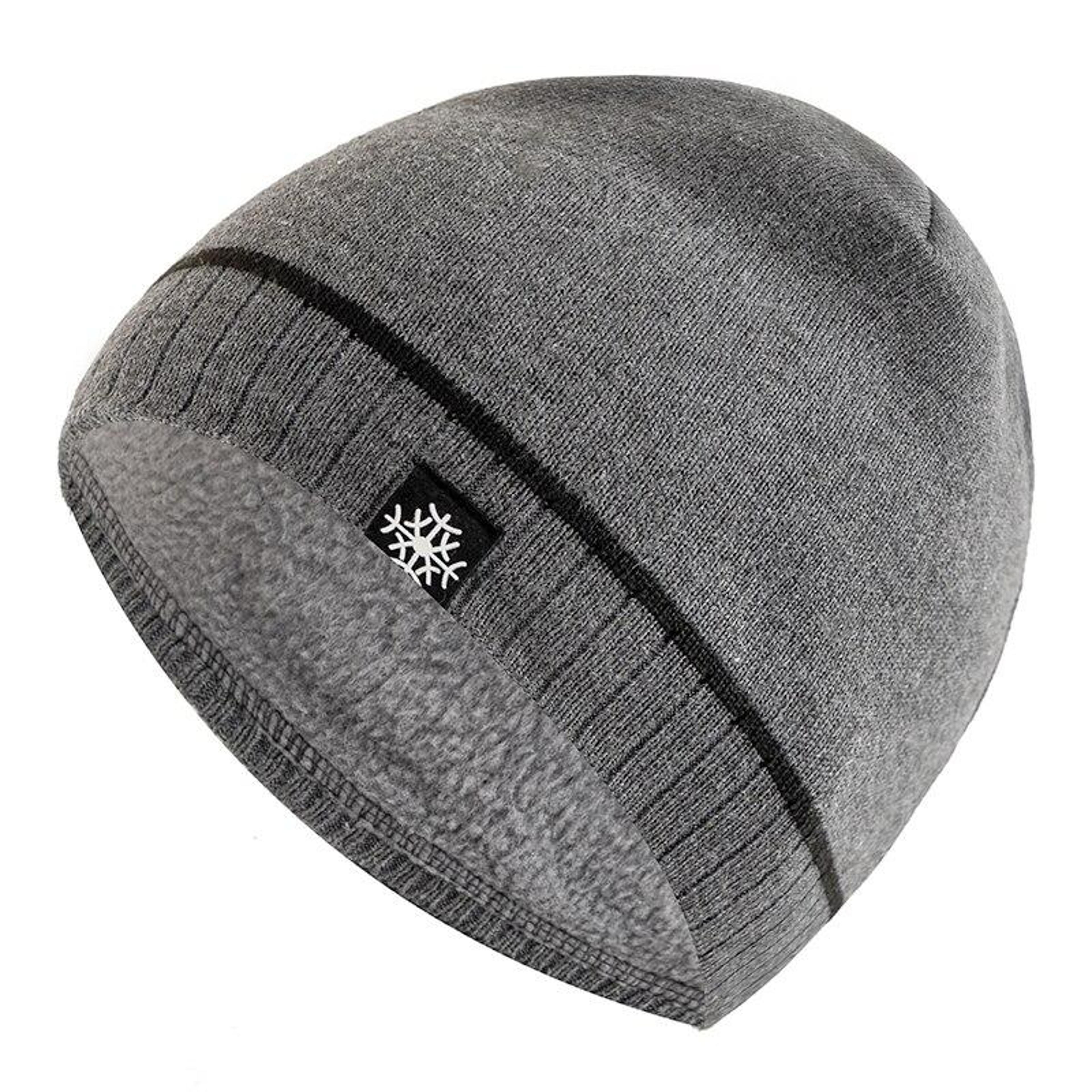Outdoor Men Warm Ski Beanie Cap Hot Sale Winter Hats Casual Snow Label Decor Winter Luxury Knitted  4
