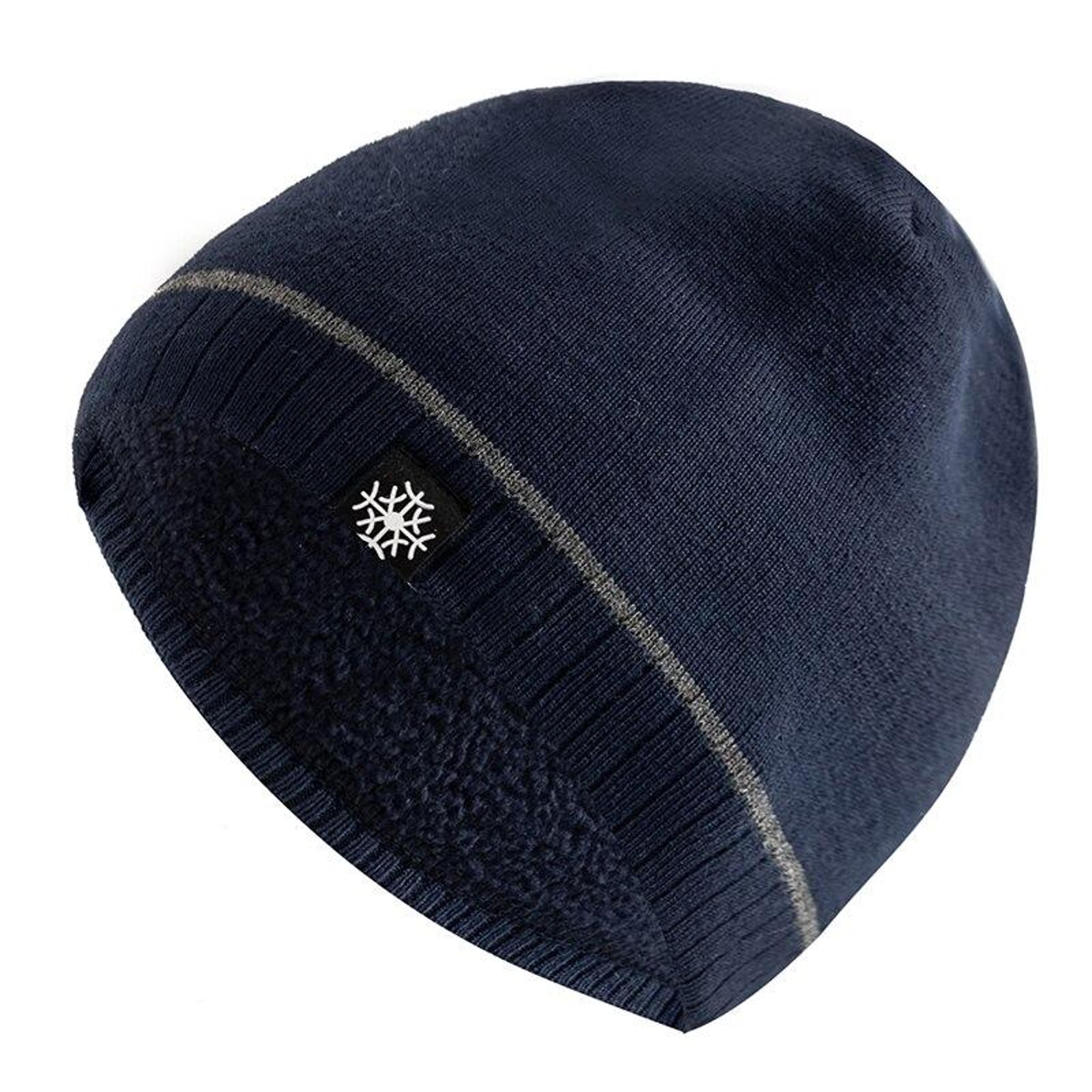 Outdoor Men Warm Ski Beanie Cap Hot Sale Winter Hats Casual Snow Label Decor Winter Luxury Knitted  5