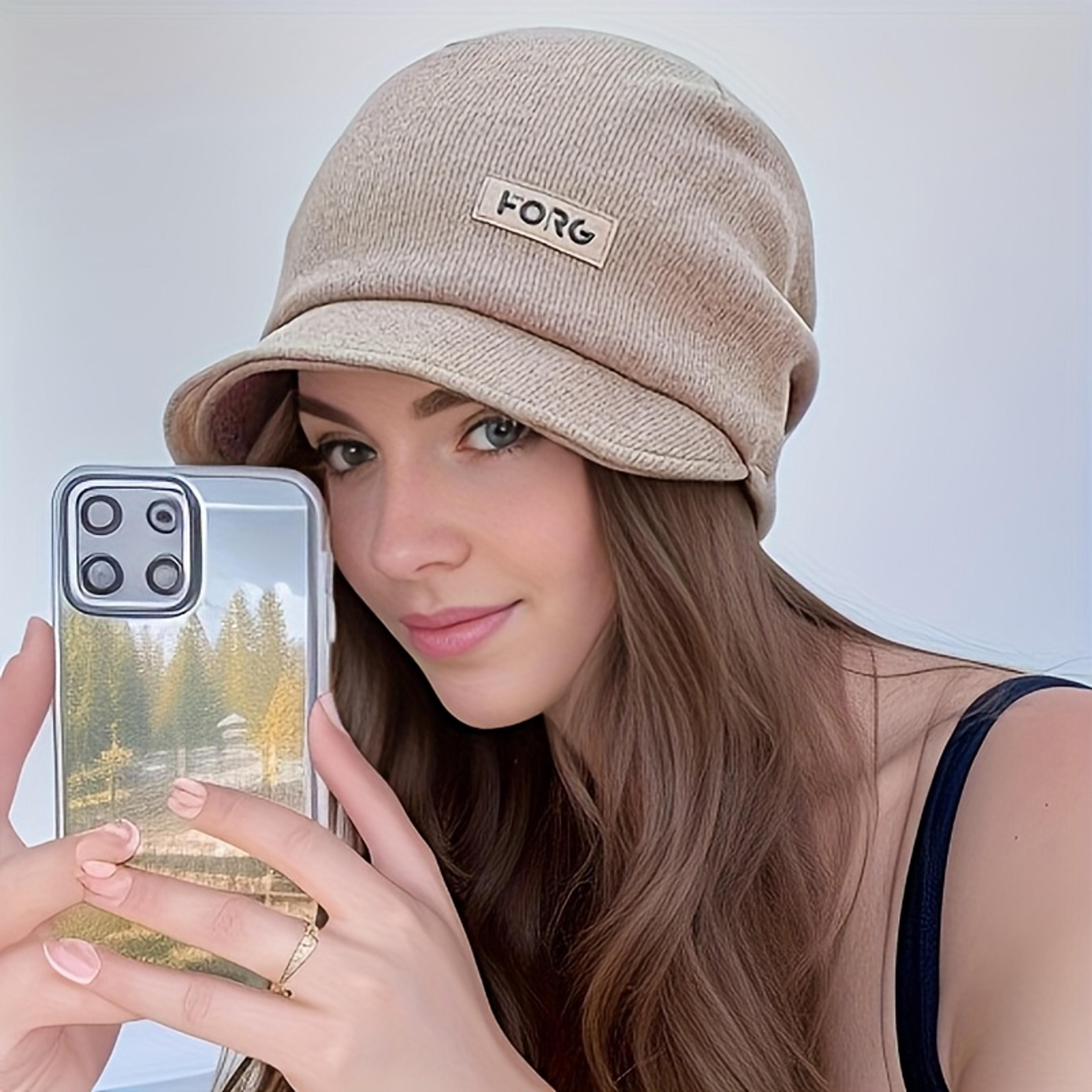 New Fashion Outdoor Casual Peaked Cap Autumn Winter Women Fisherman Hat Ideal Christmas Gift For Gi 2