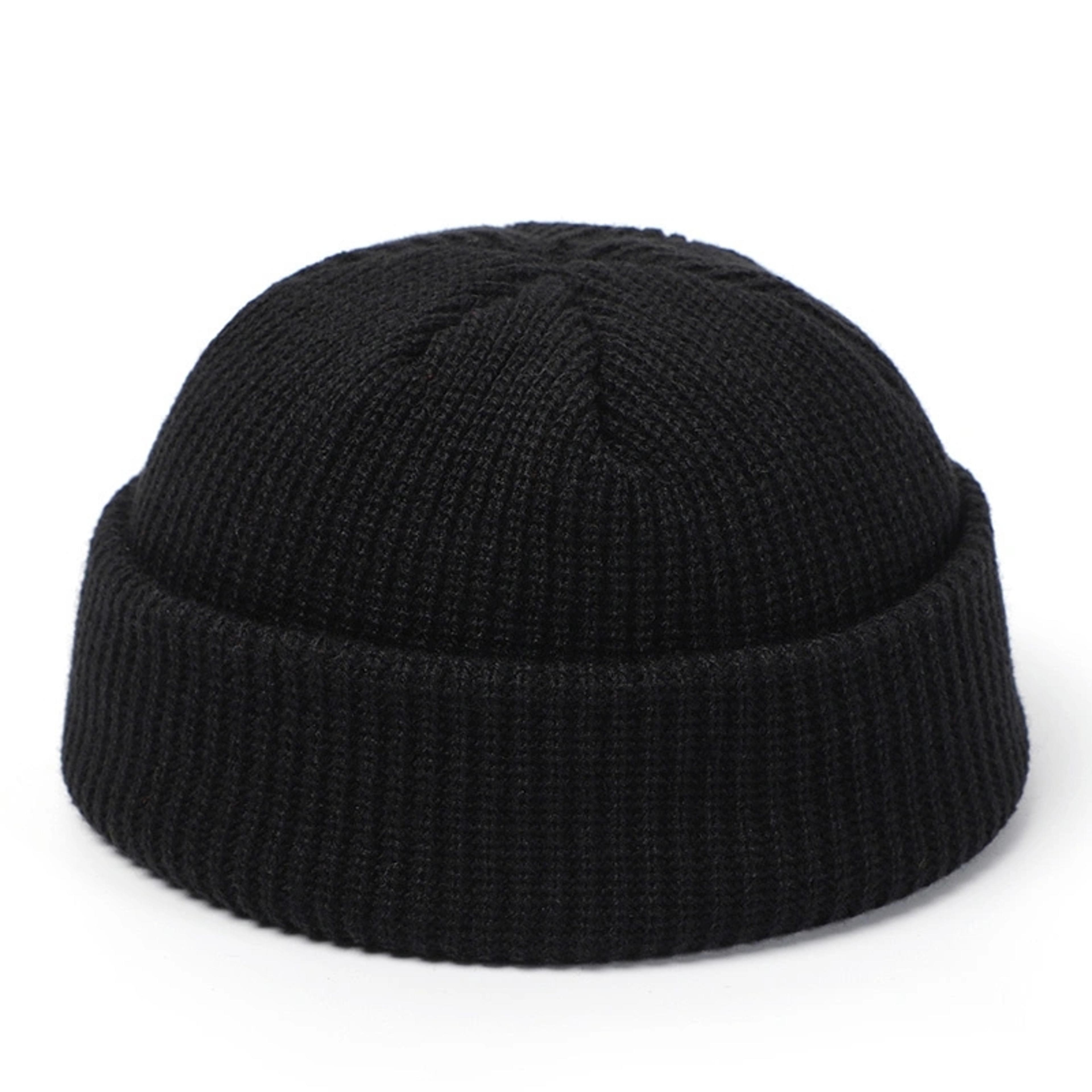 Wool Fashion Knitted Hat For Men  Women Simple Warm Skullies Beanie Cap Trendy Autumn Winter Solid  6