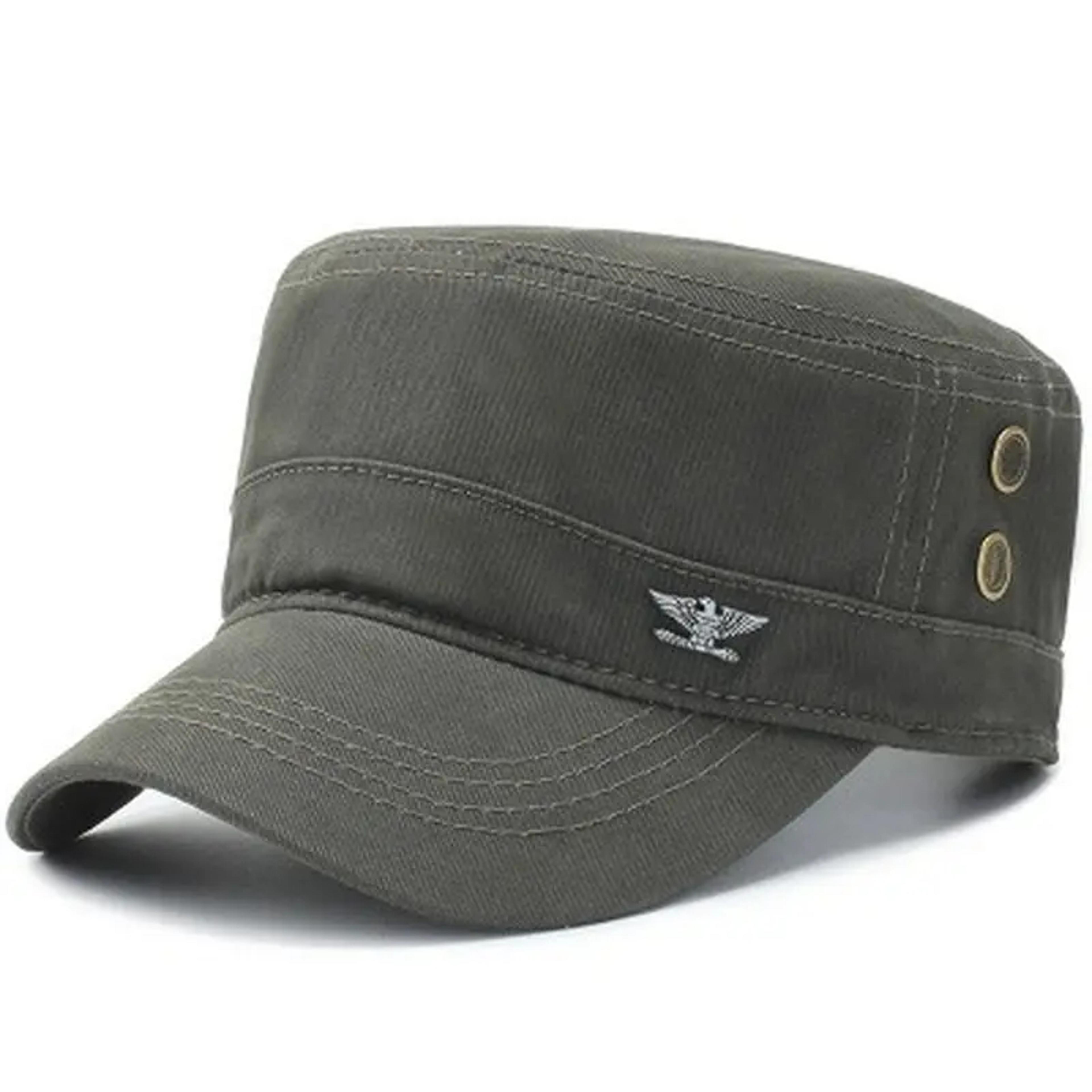 Military Caps Mens Baseball Cap Tactical Hat Flat Top Cotton Army Cap Spring Autumn Sports Leisure