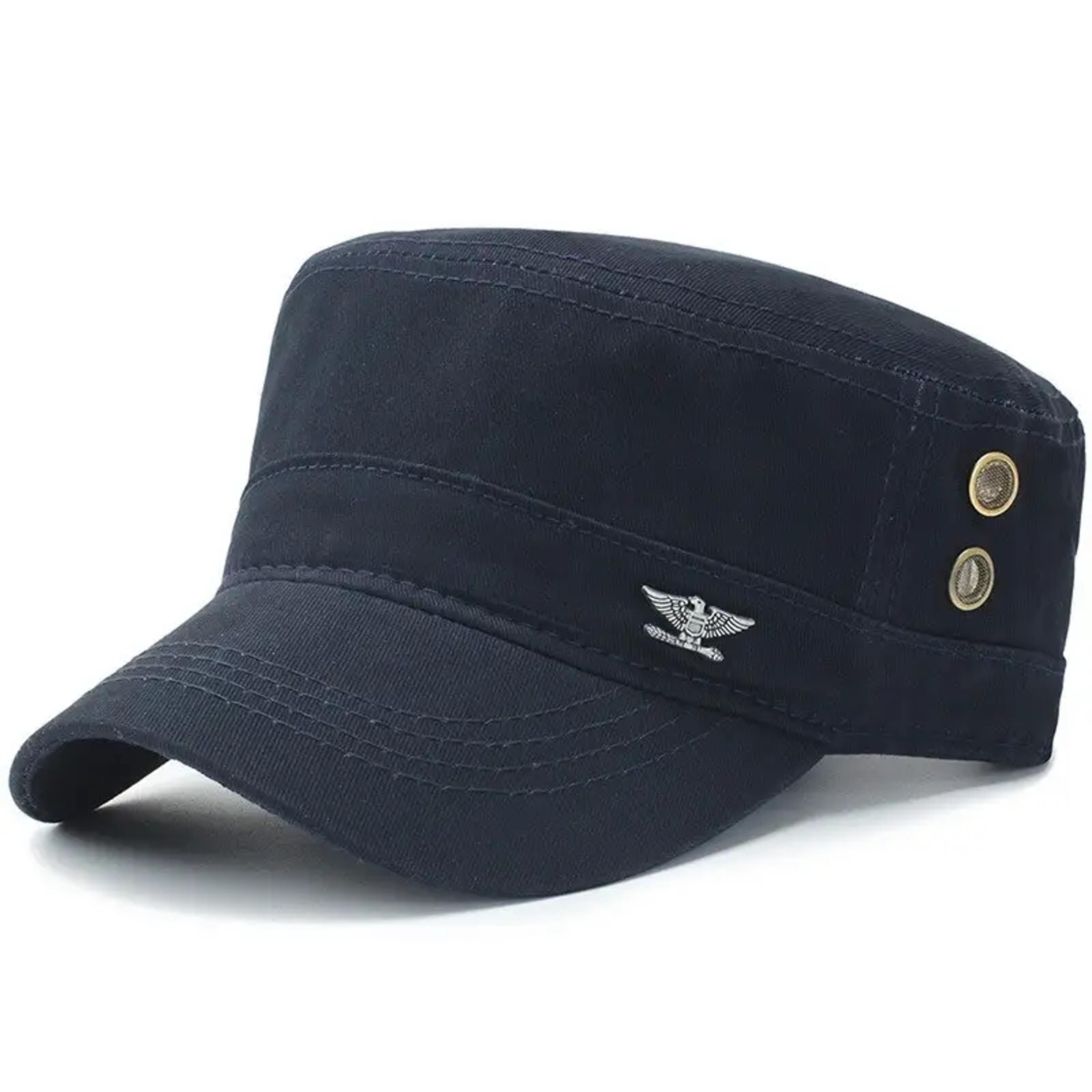 Military Caps Mens Baseball Cap Tactical Hat Flat Top Cotton Army Cap Spring Autumn Sports Leisure