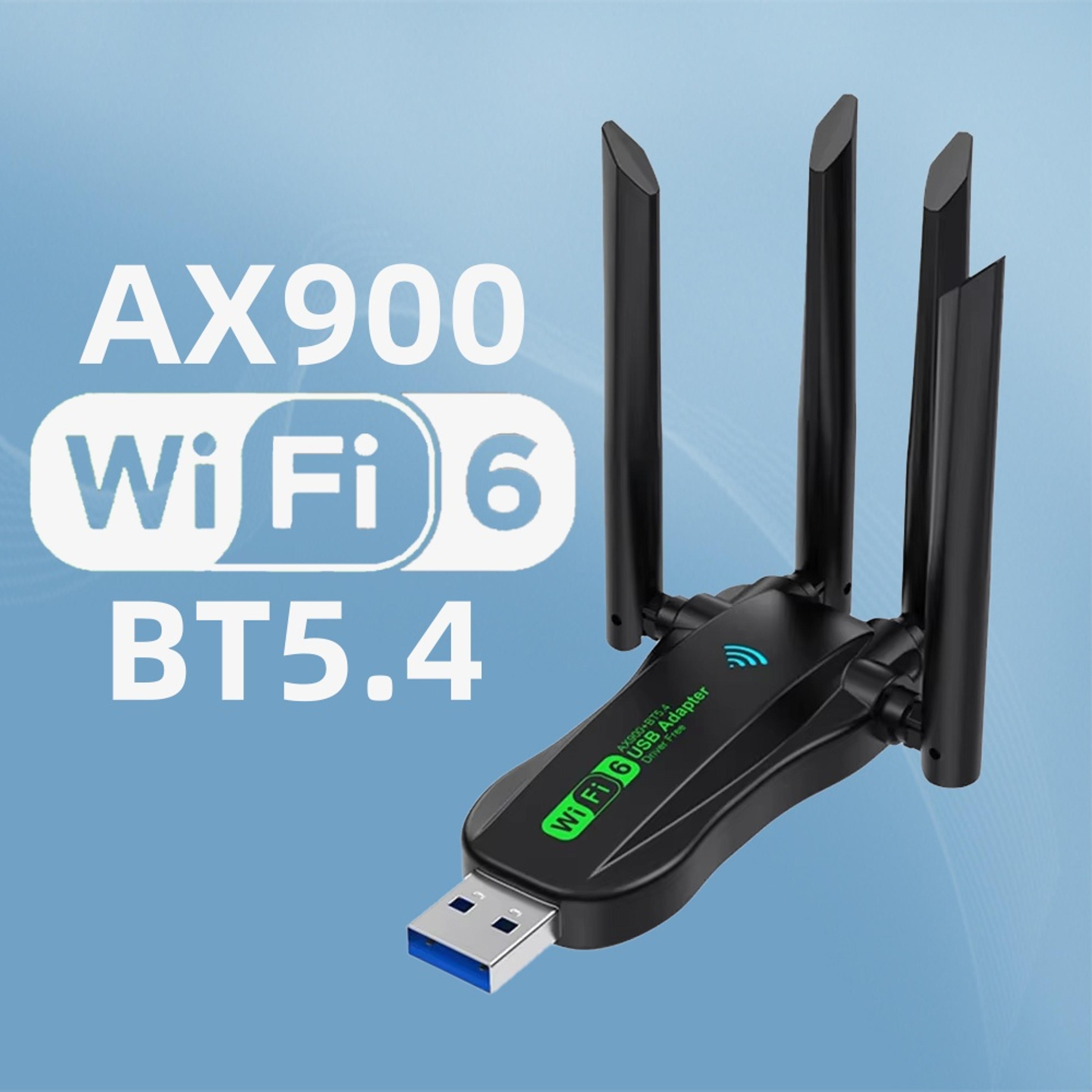 Antenna WiFi USB Adapter Dual Band Bluetooth For Laptop Dongle USB Wireless Card Receiver For PCLap 1