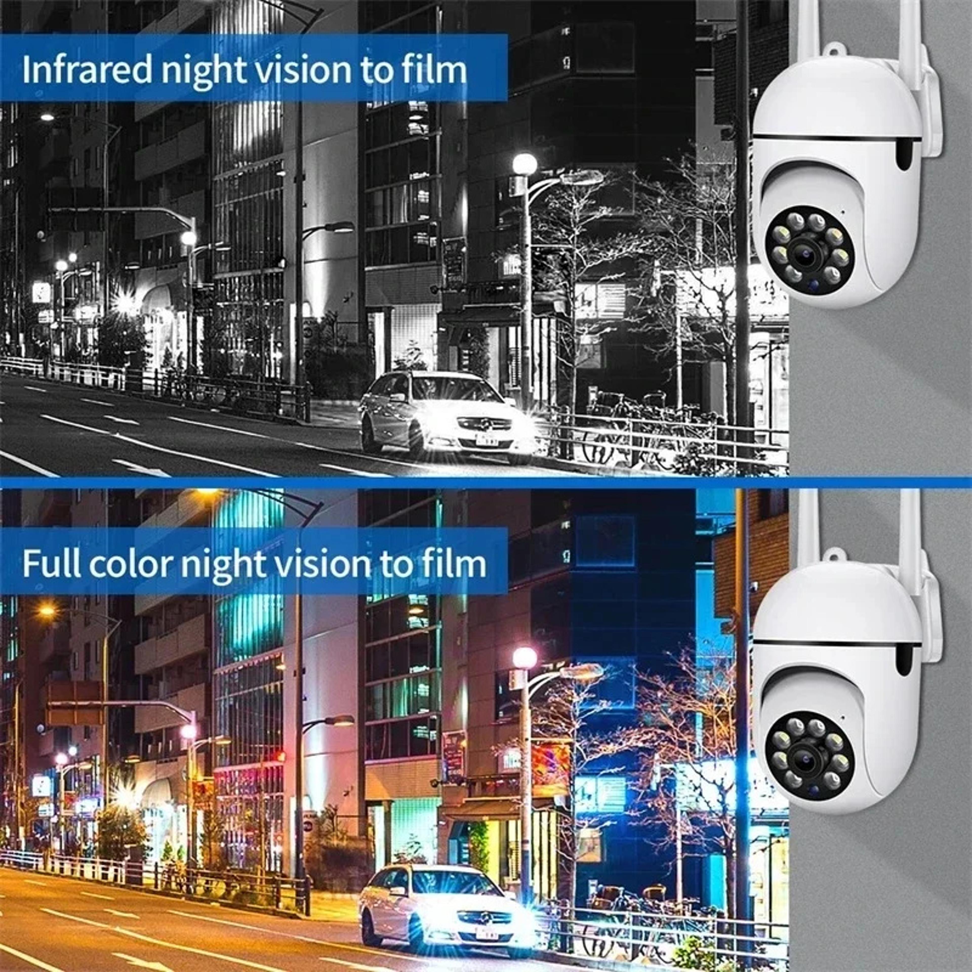 CCTV IP Camera 5G Wifi Video Surveillance Full Color Night Vision Smart Human Tracking Outdoor Wate 0