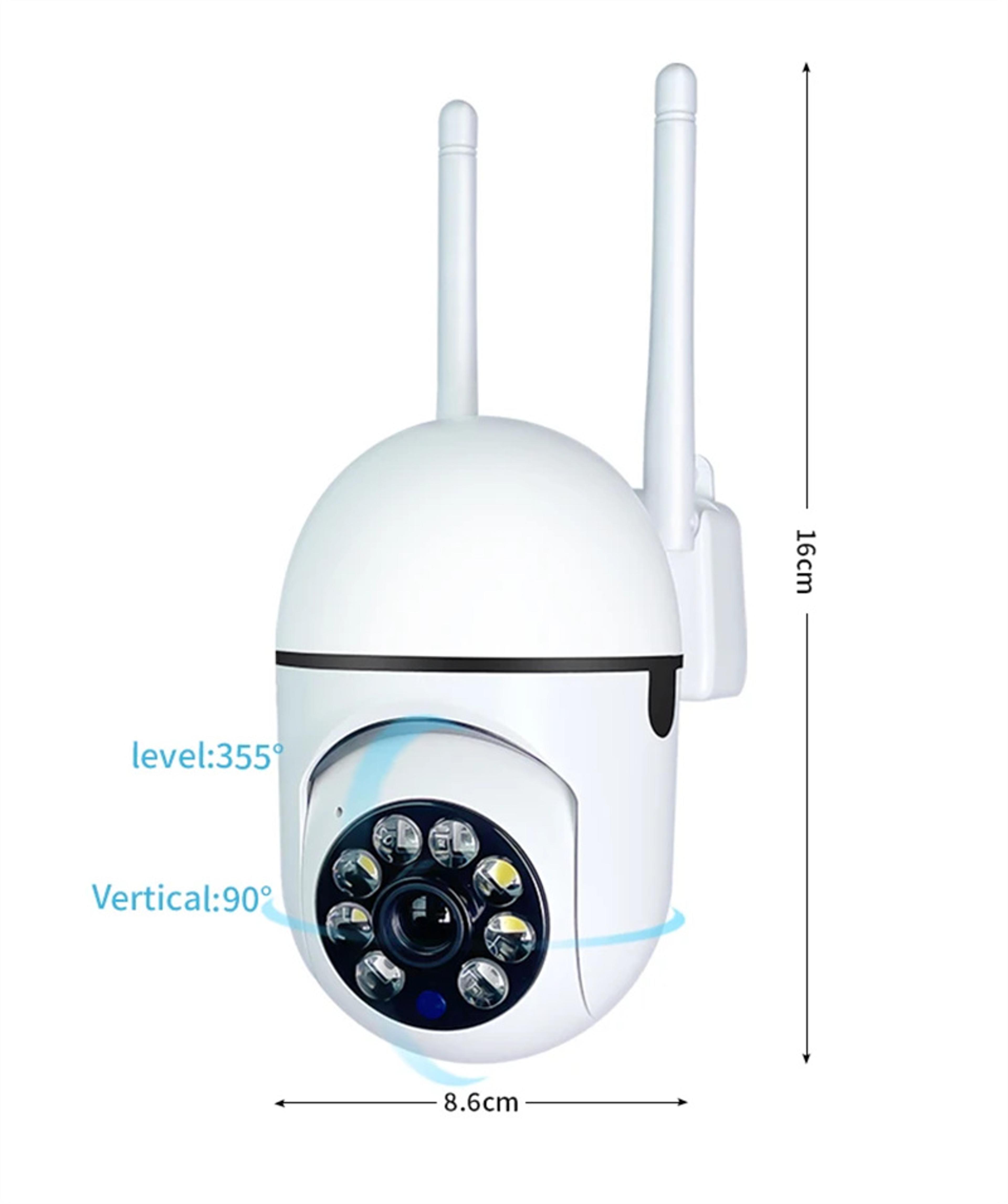 CCTV IP Camera 5G Wifi Video Surveillance Full Color Night Vision Smart Human Tracking Outdoor Wate 1