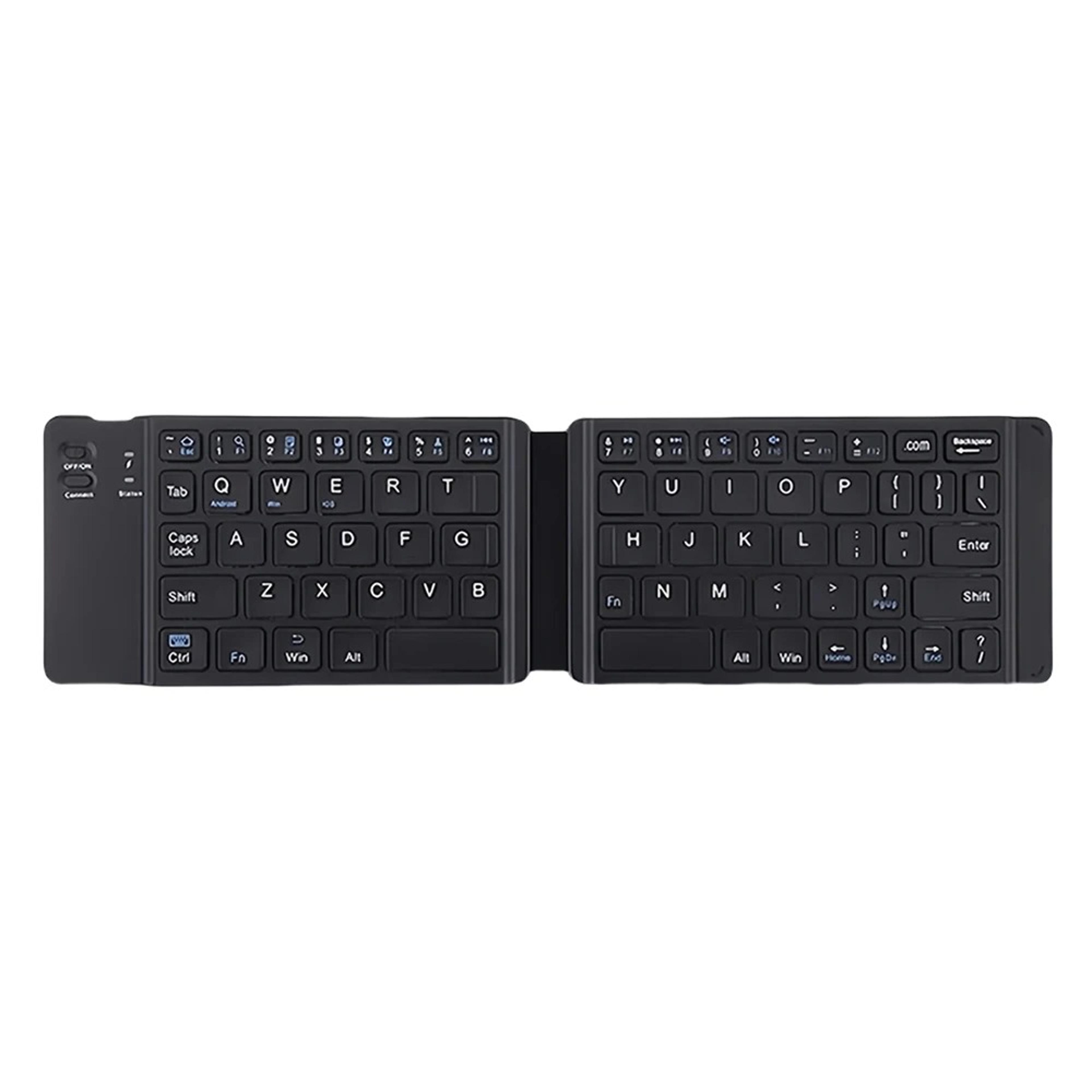 Foldable Folding Bluetooth Keyboard With Touchpad For Windows And Android Rechargeable Dual Bluetoo 11