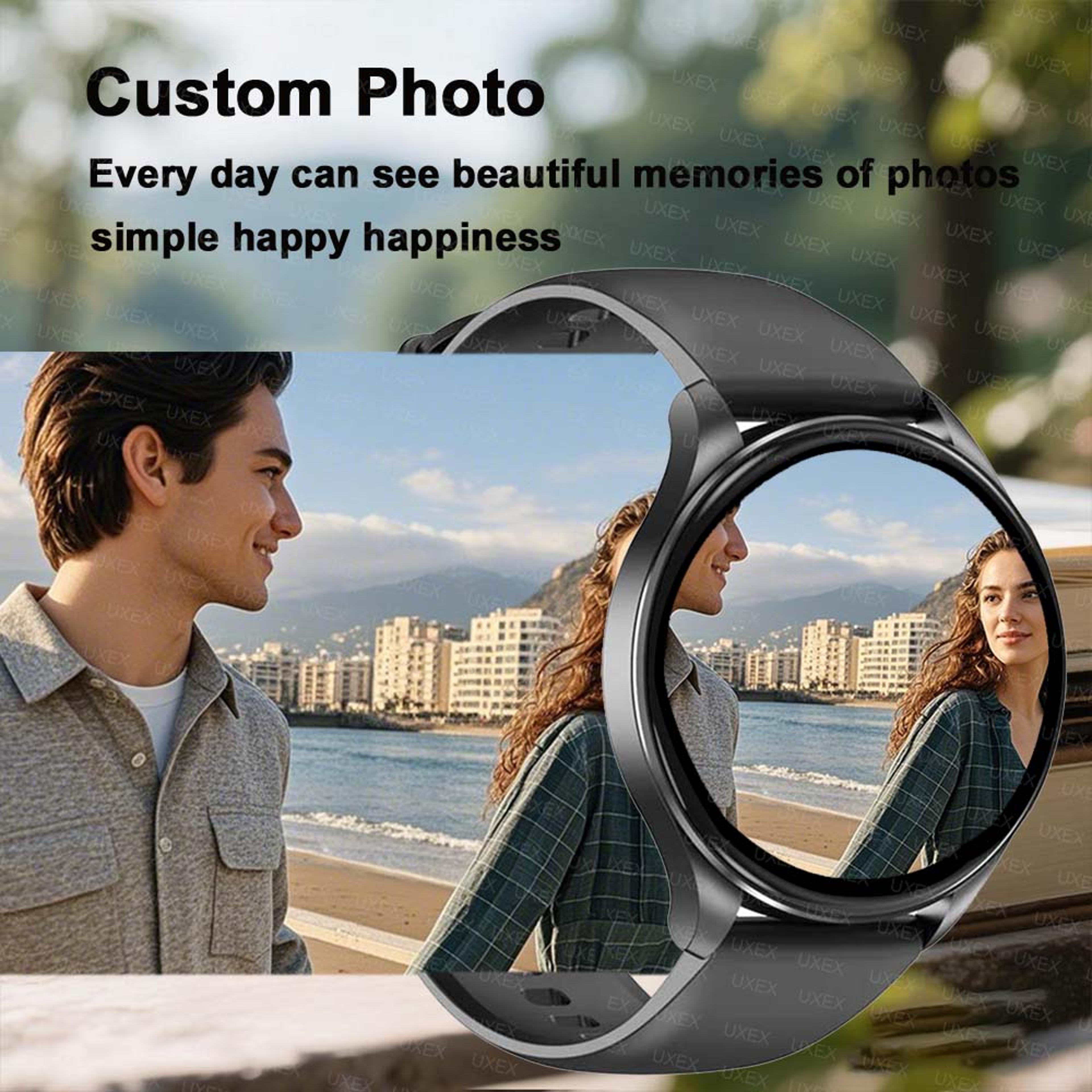 Classic Smartwatch Bluetooth Call Sports Health Tracking App Control Alarm Clock Men S Smart Watch 0