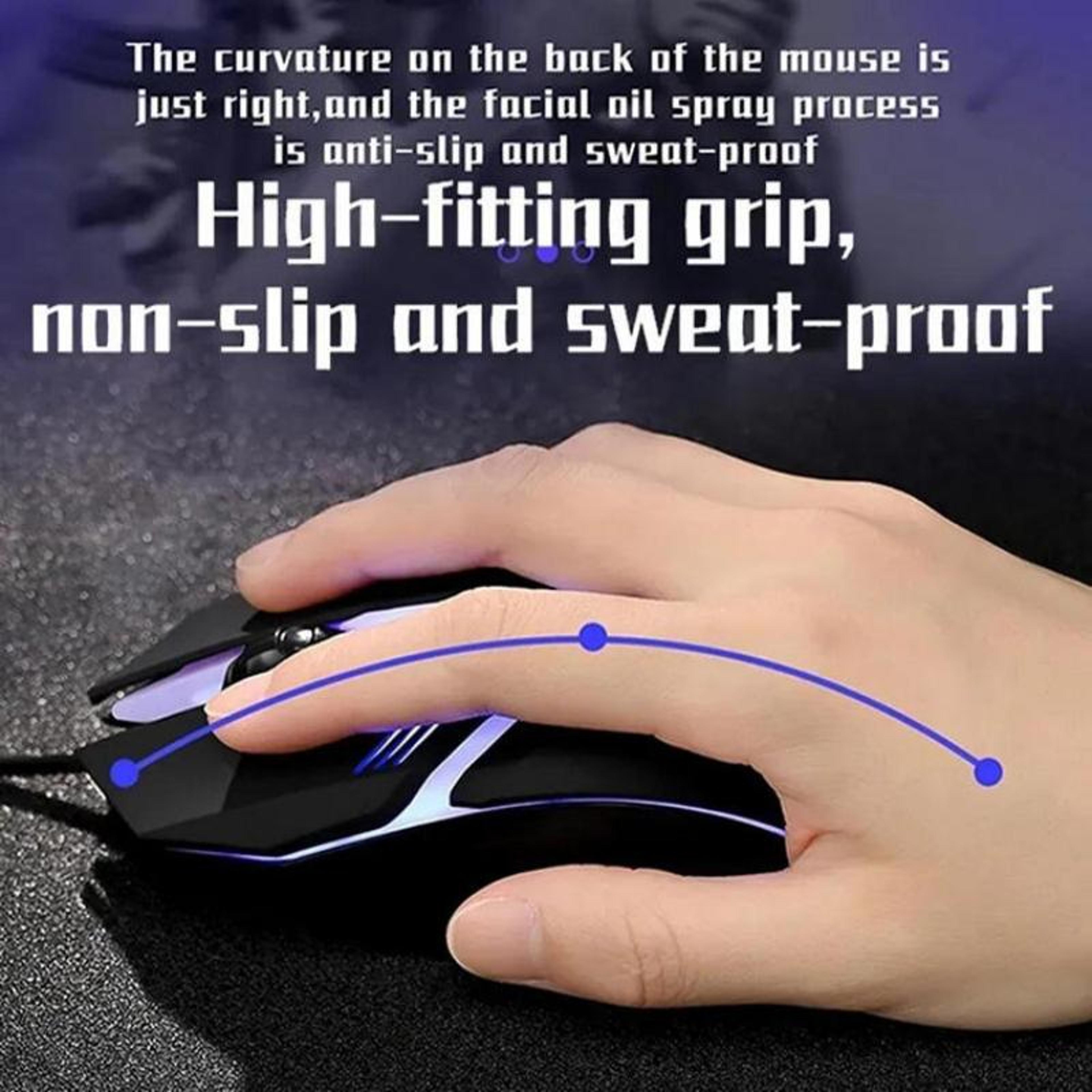 Ergonomic Gaming Mouse With USB Backlit For Desktop And Laptop Latest High Quality Design 1