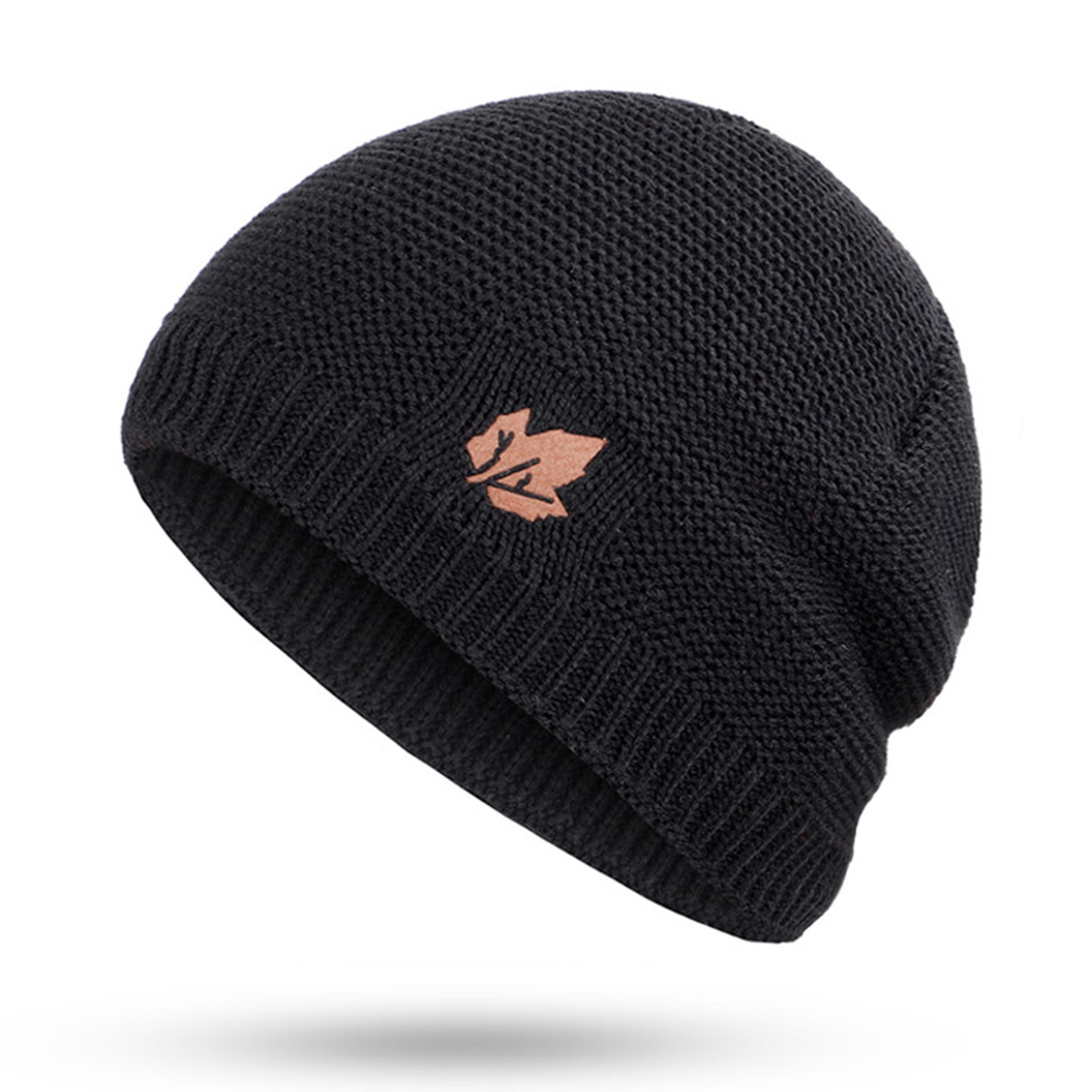 Skullies Brand Winter Knit Hats Plus Velvet Warm Caps For Outdoor Skiing And Snow 4