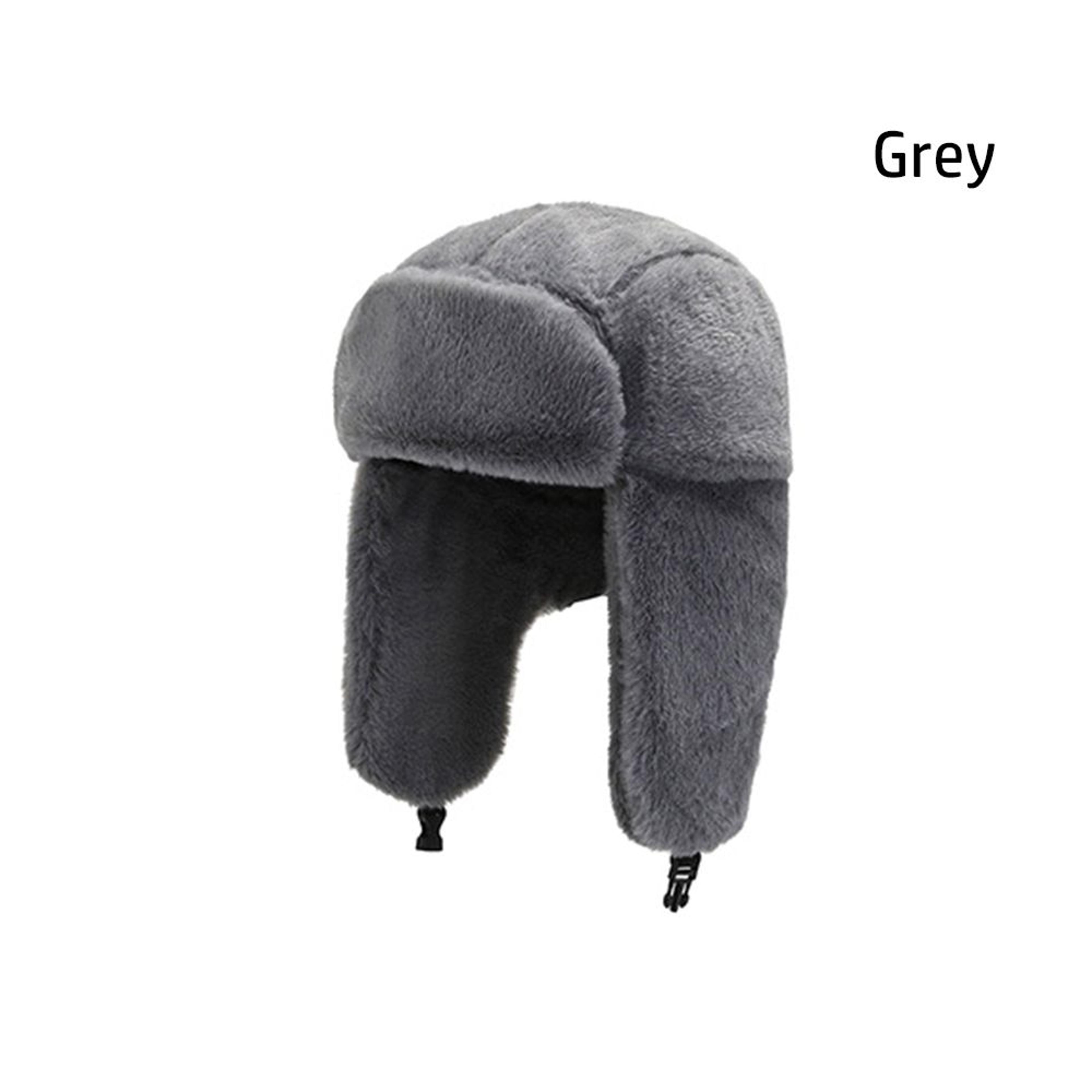 Thick Bomber Hat Russian Winter Trapper Earflap Ushanka Snow Cap 0