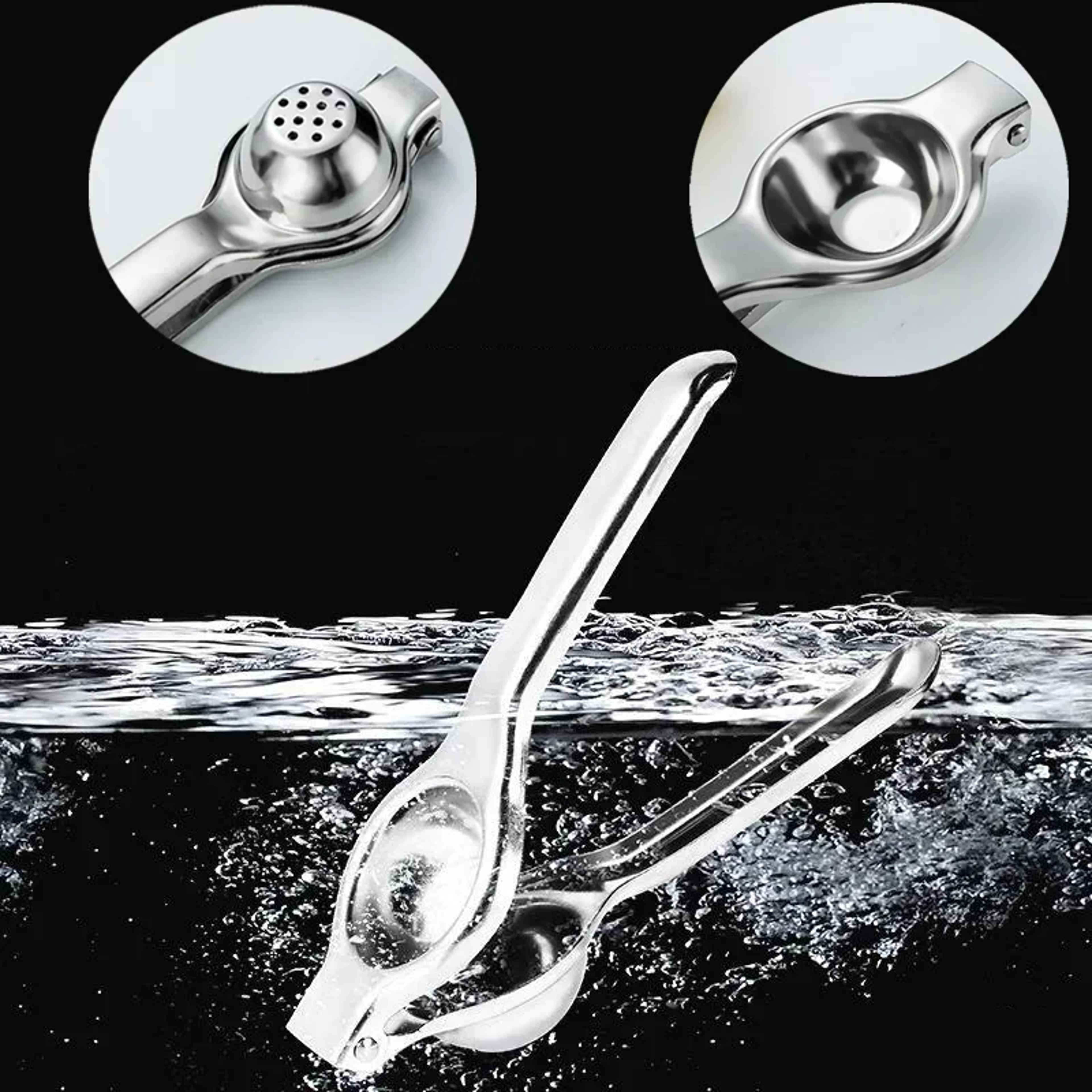 Fruit Pressing Squeezer Manual Juicer Stainless Steel Processor Lemon Clip Kitchen Accessories 3