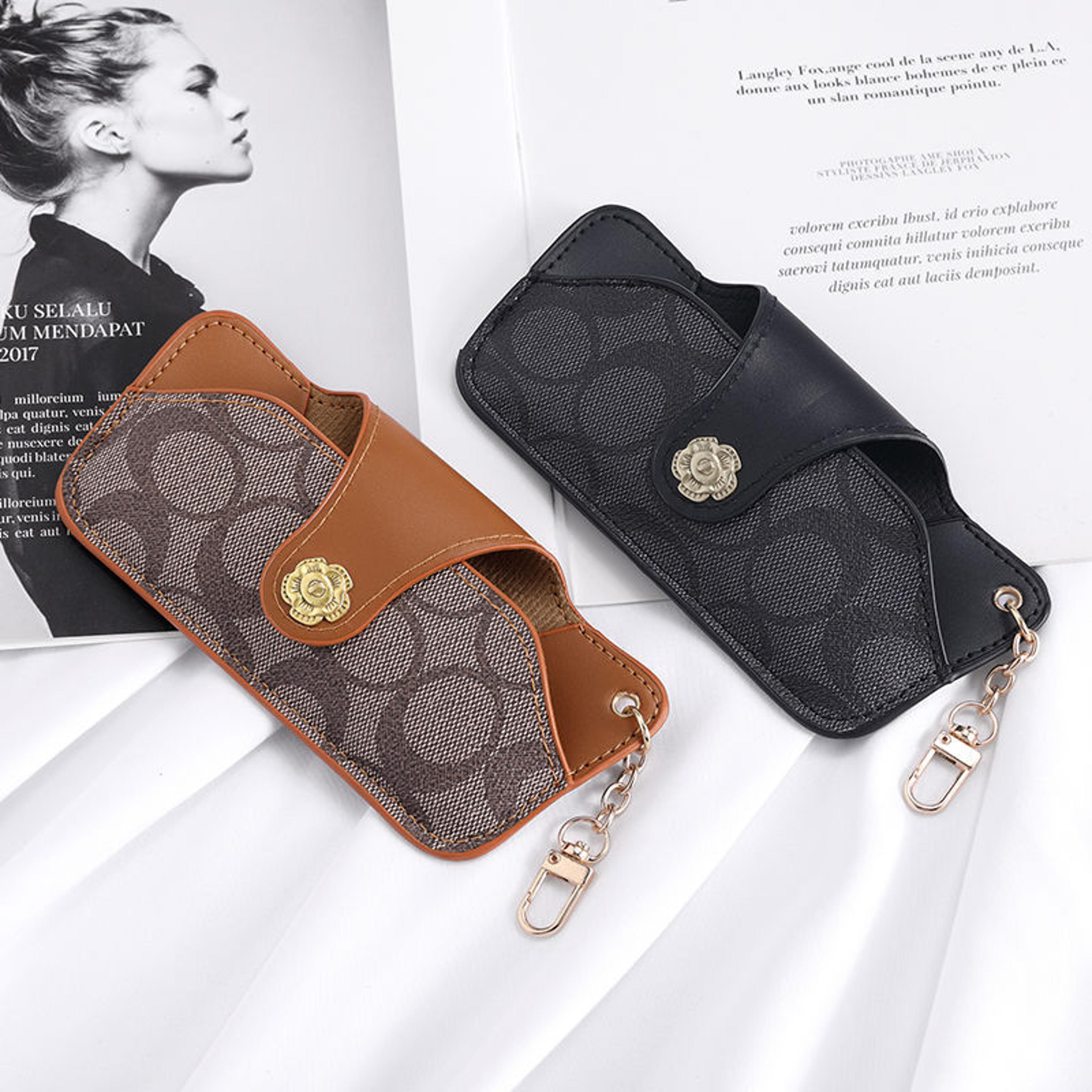 Portable Trendy Eyeglasses Case Fashion Retro Sunglasses Bag Dropproof Storage For Myopia Glasses 2