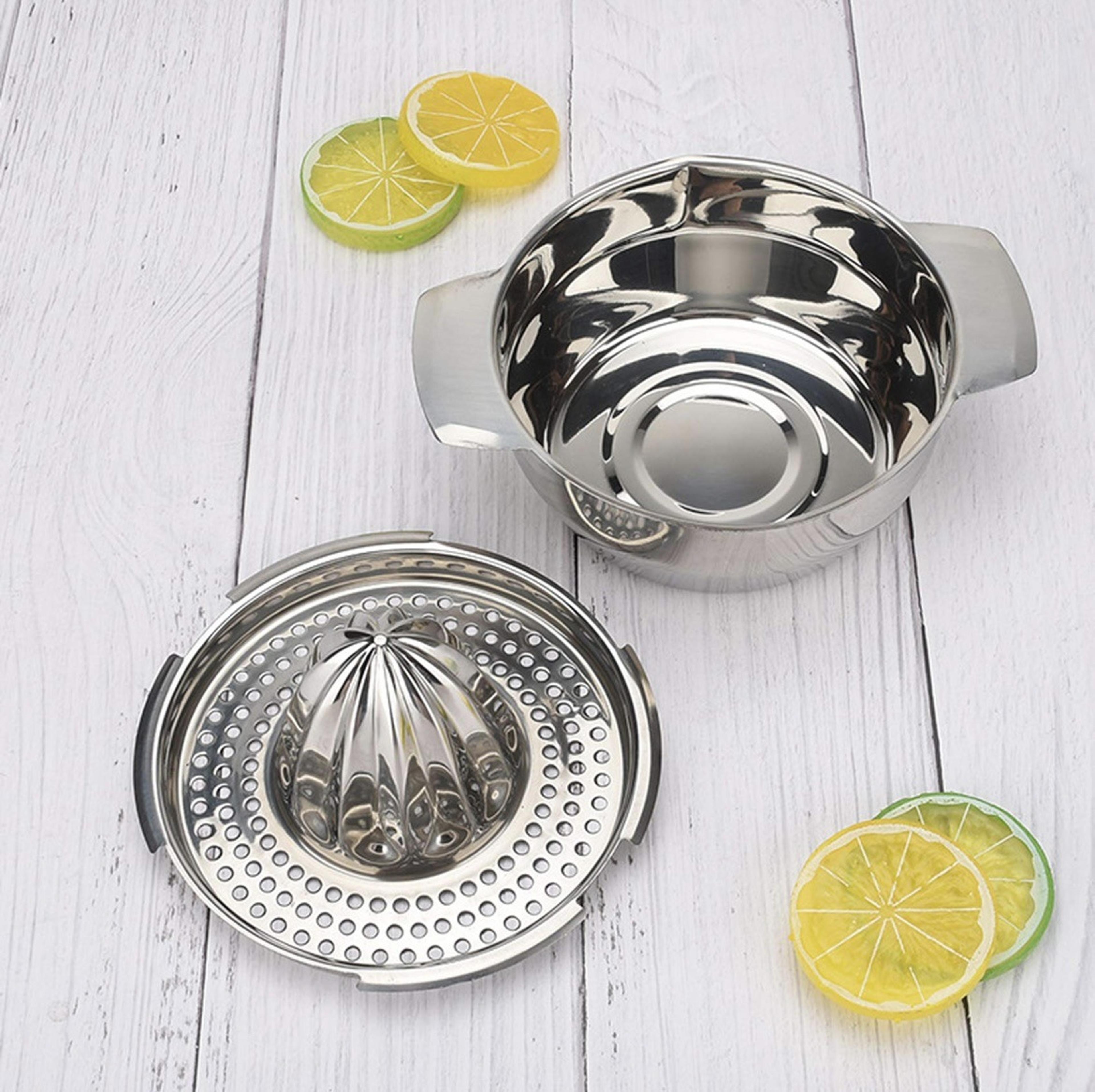 Portable Fruit Juicer Manual Hand Press For Lemon Orange Citrus Juice Maker Kitchen Tool 4