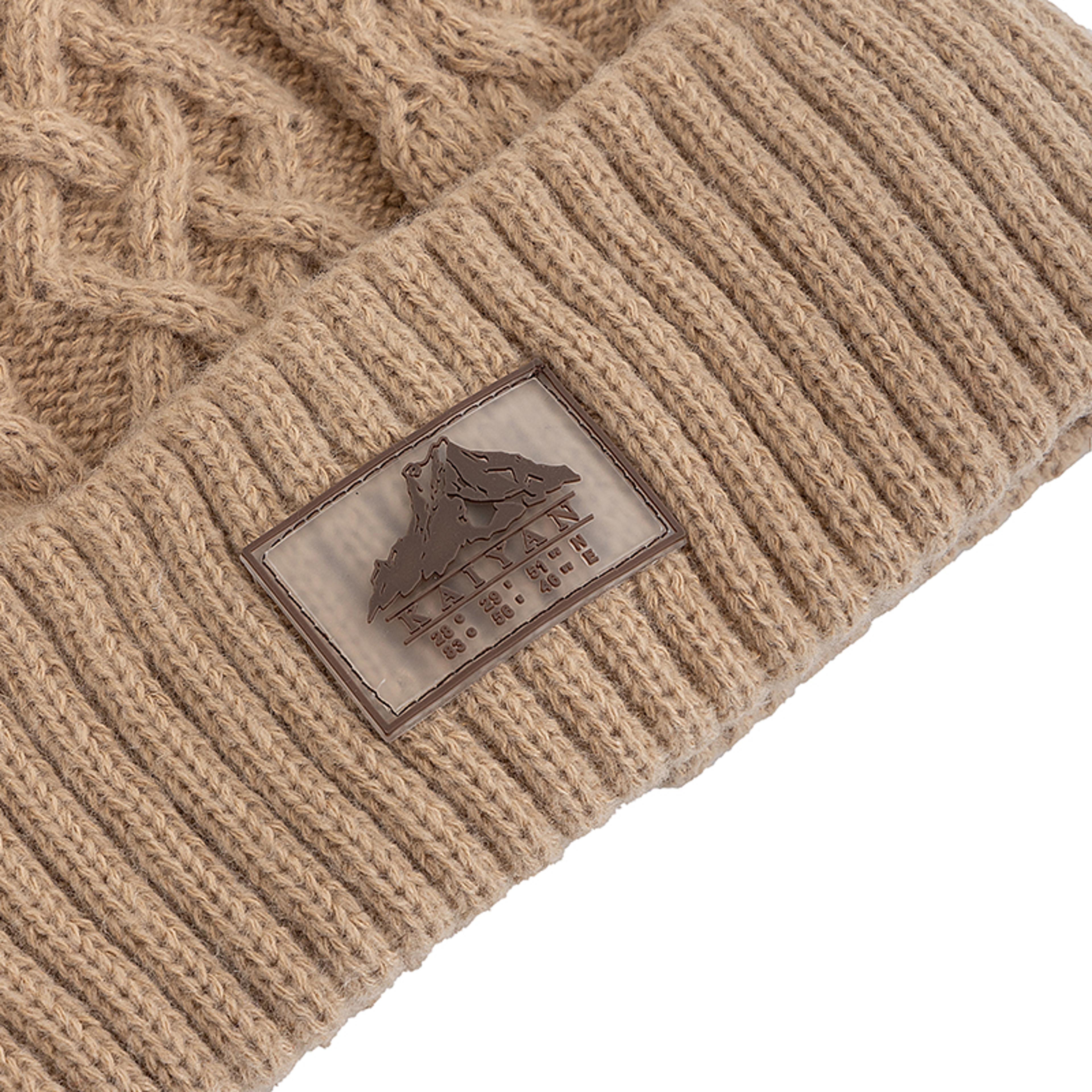 Unisex Warm Winter Hat Stylish Beanie Cap With Plush Fur Lining Perfect For Ski Sports Men And Wome 8