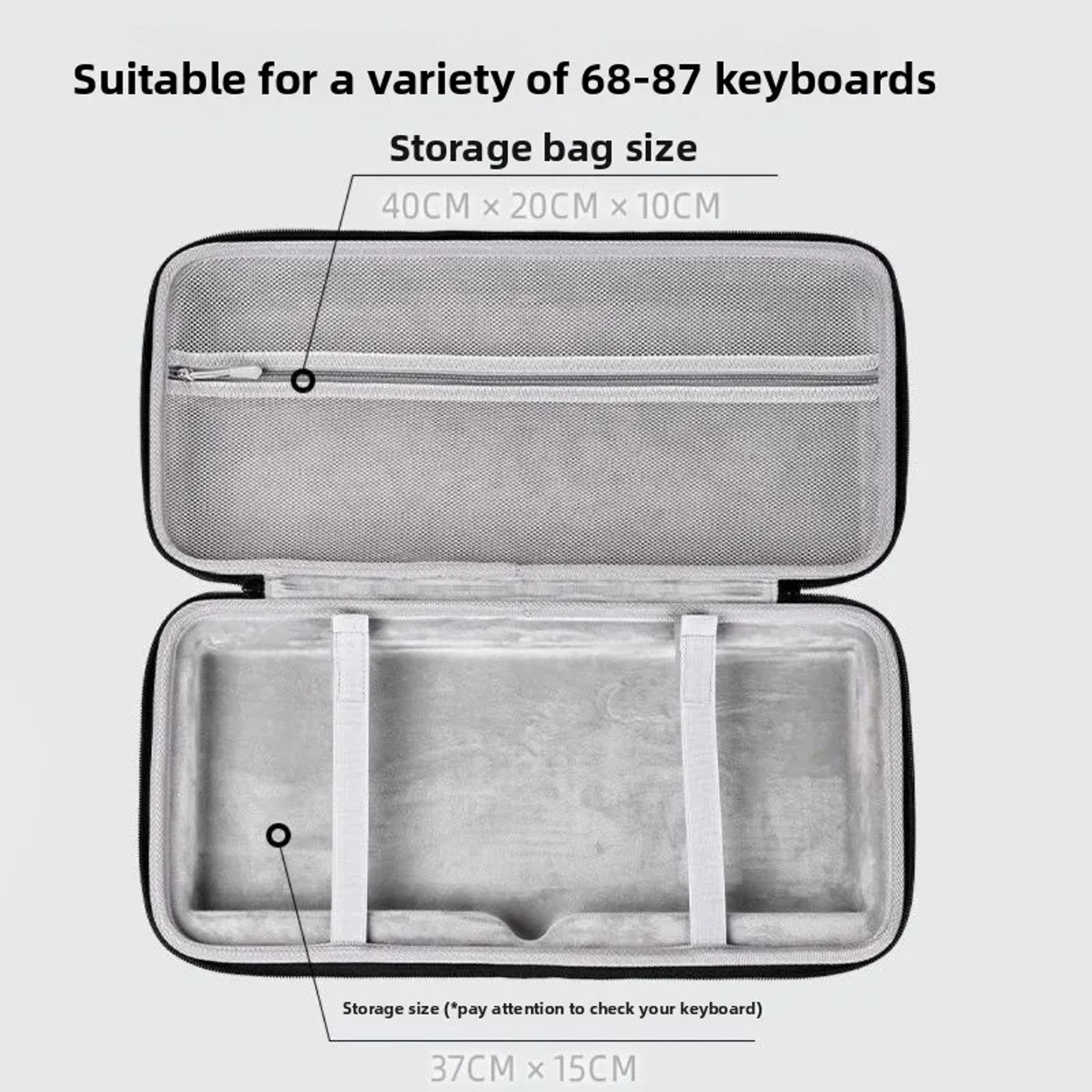 Portable EVA Hard Case Antifall Mechanical Keyboard Case Thickened Storage Bag 6