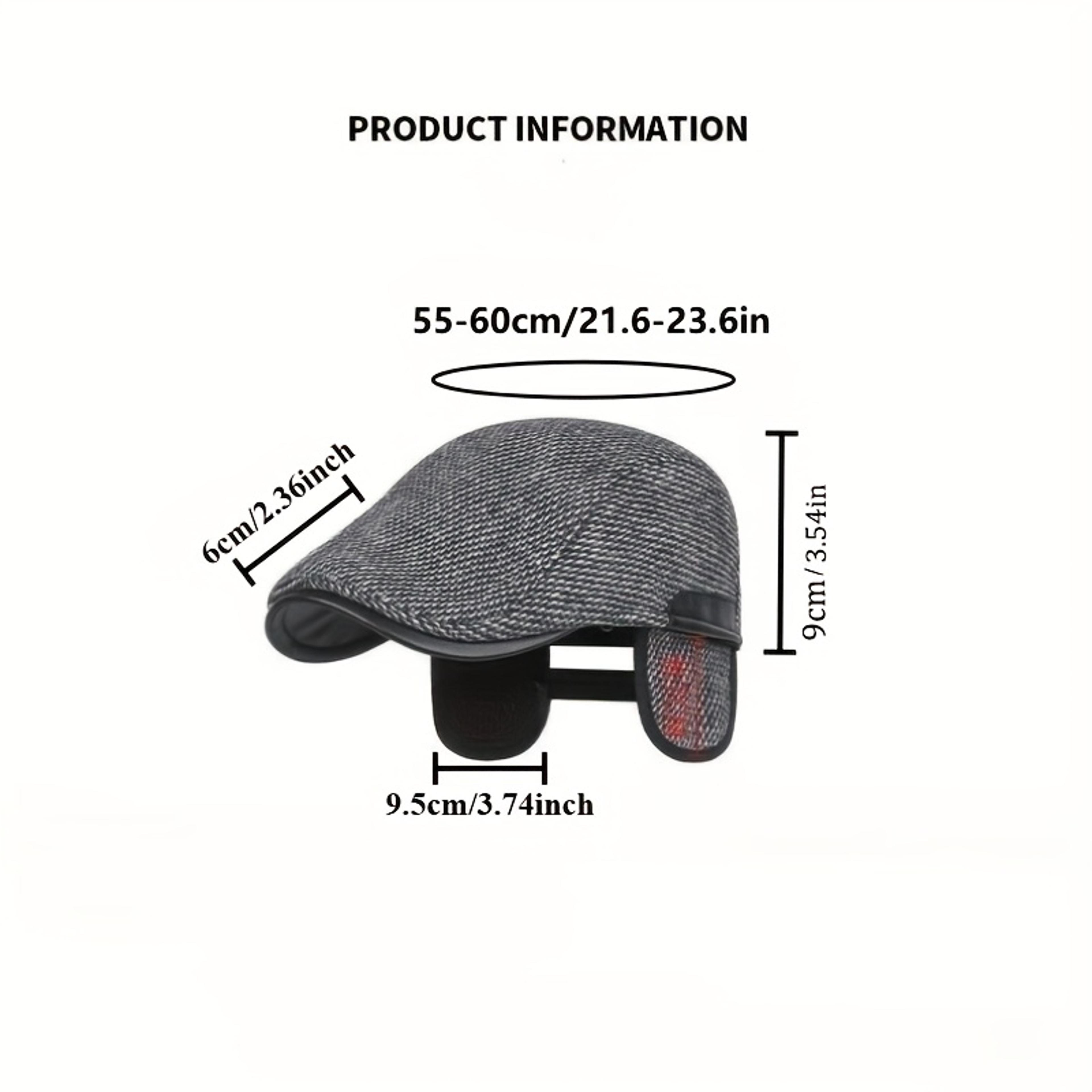 Warm Winter Hat For Men And Women With Ear Flaps Adjustable Snap Closure For Outdoor Adventures 4