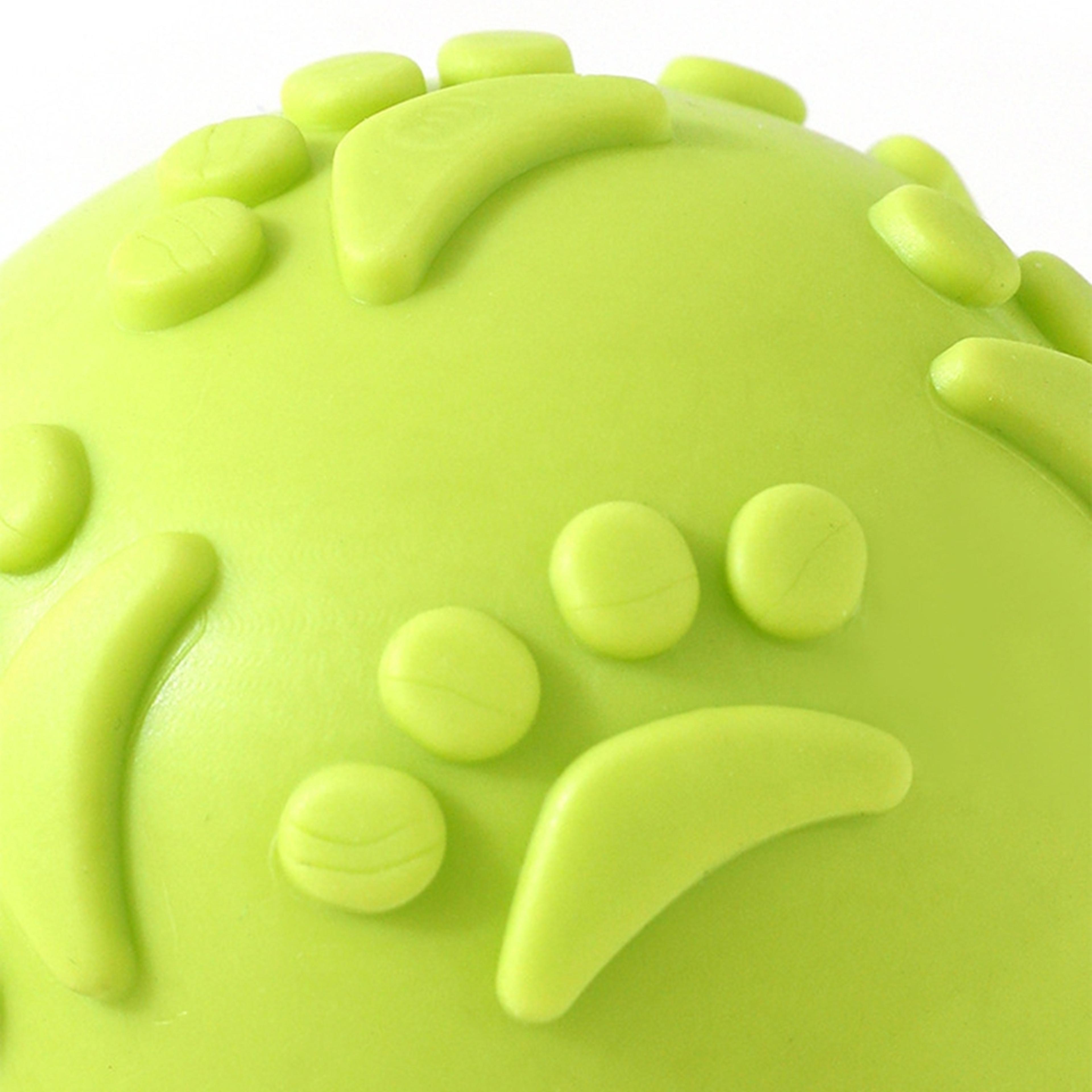 Outdoor Throwing Dog Squeak Toy Ball Durable Chewing Training Ball Pet Supplies Recovery Toy For Ac 7